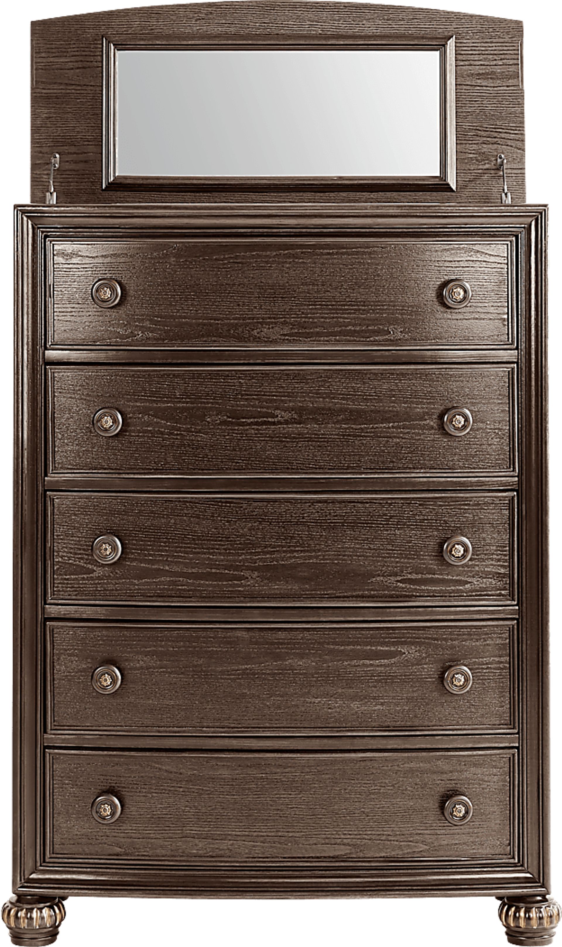 Augustine Brown Lift Top Chest - Image 2