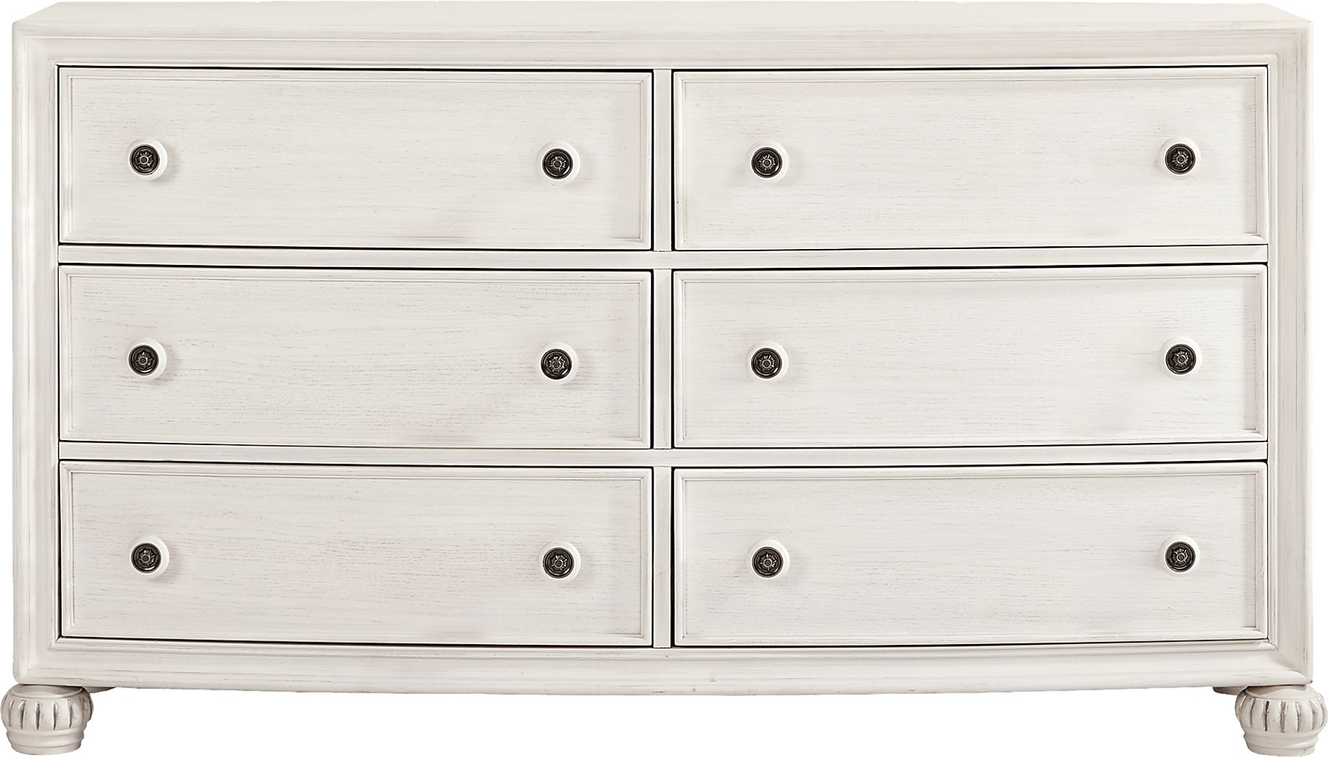 Augustine White 7 Pc Queen Arched Panel Bedroom - Image 3