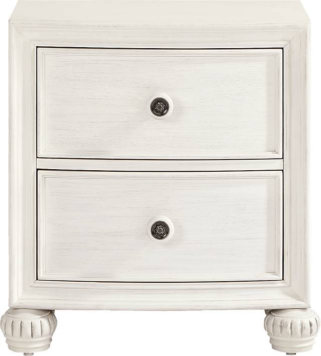 Augustine White 7 Pc Queen Arched Panel Bedroom - Thumbnail - Image 7