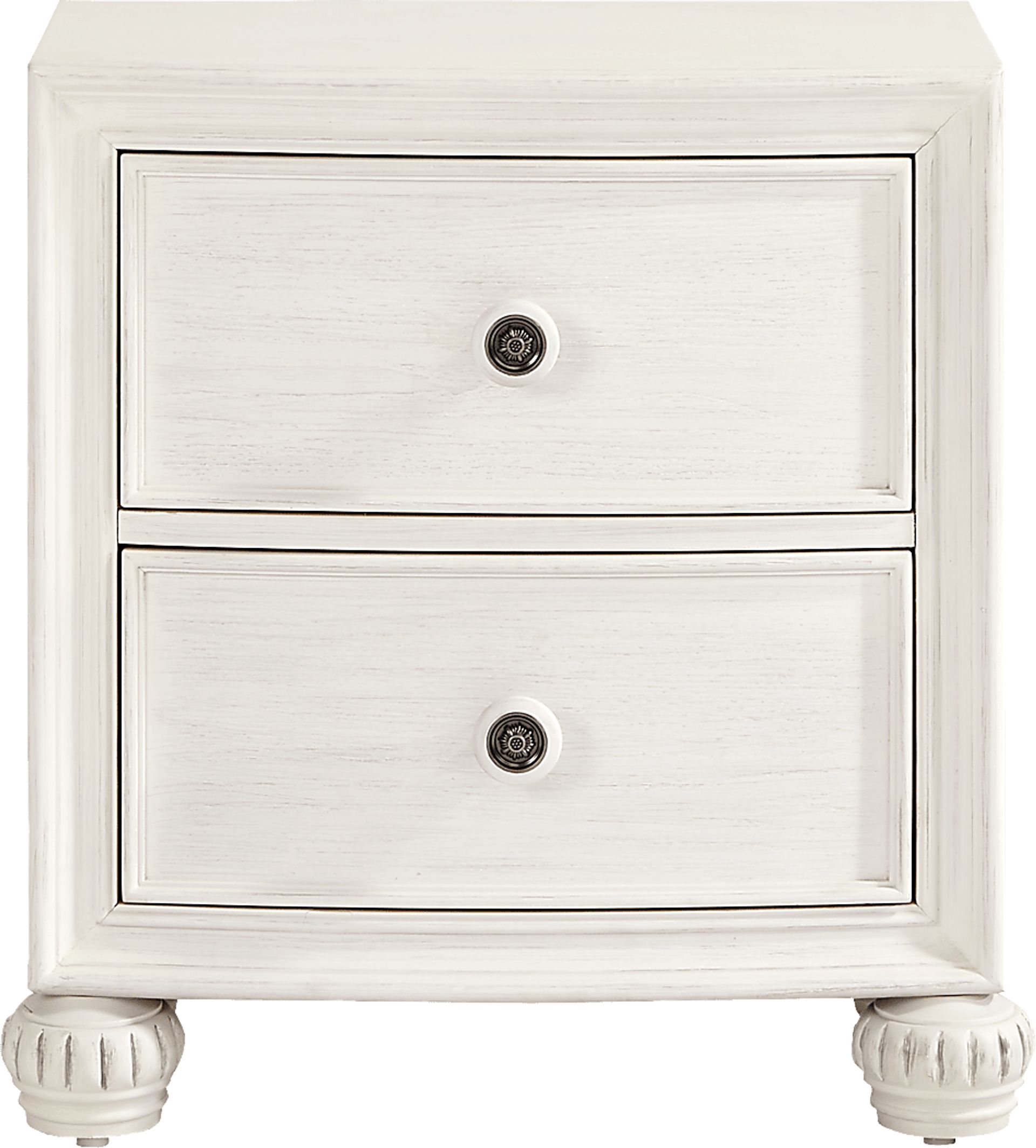 Augustine White 7 Pc Queen Arched Panel Bedroom - Image 7