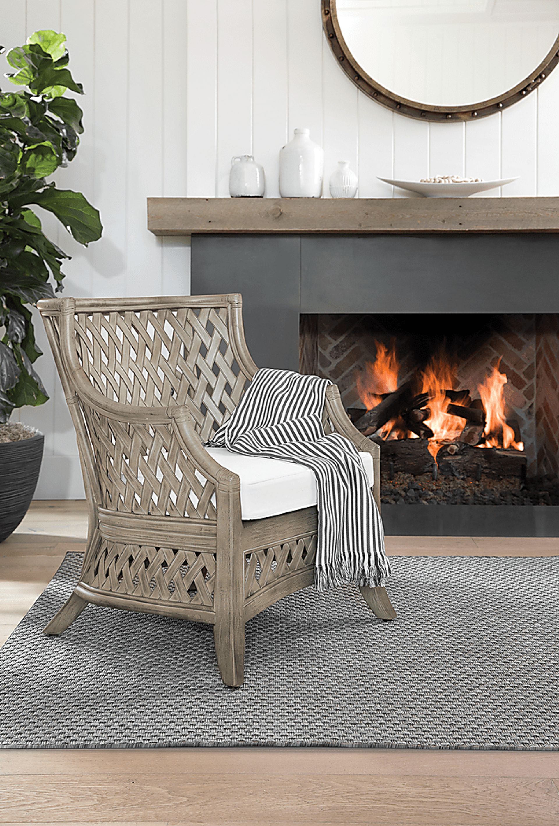 Auilee Gray Accent Chair - Image 2