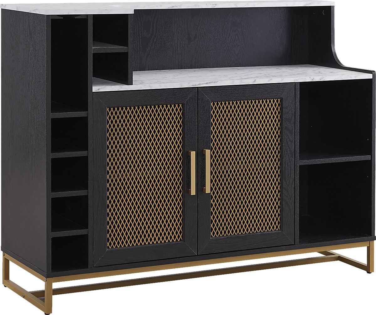 Aultwoods Black Black,Colors Server | Rooms to Go