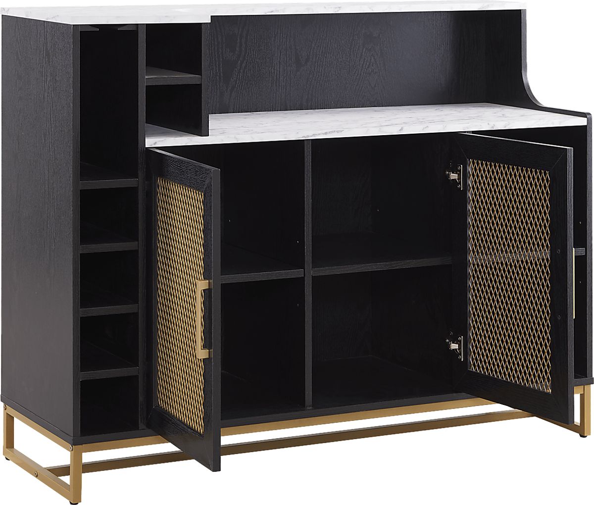 Aultwoods Black Black,Colors Server | Rooms to Go