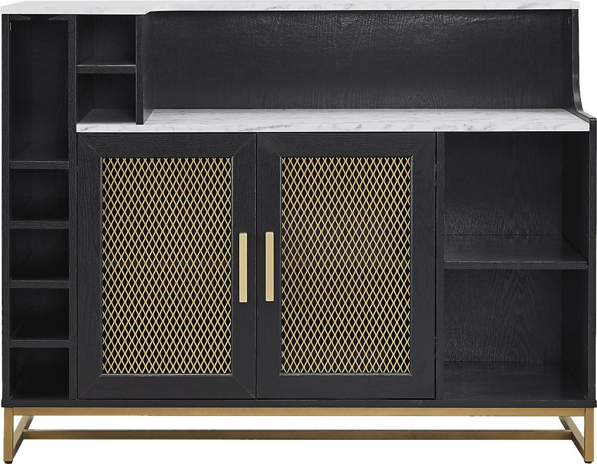 Aultwoods Black Black,Colors Server | Rooms to Go