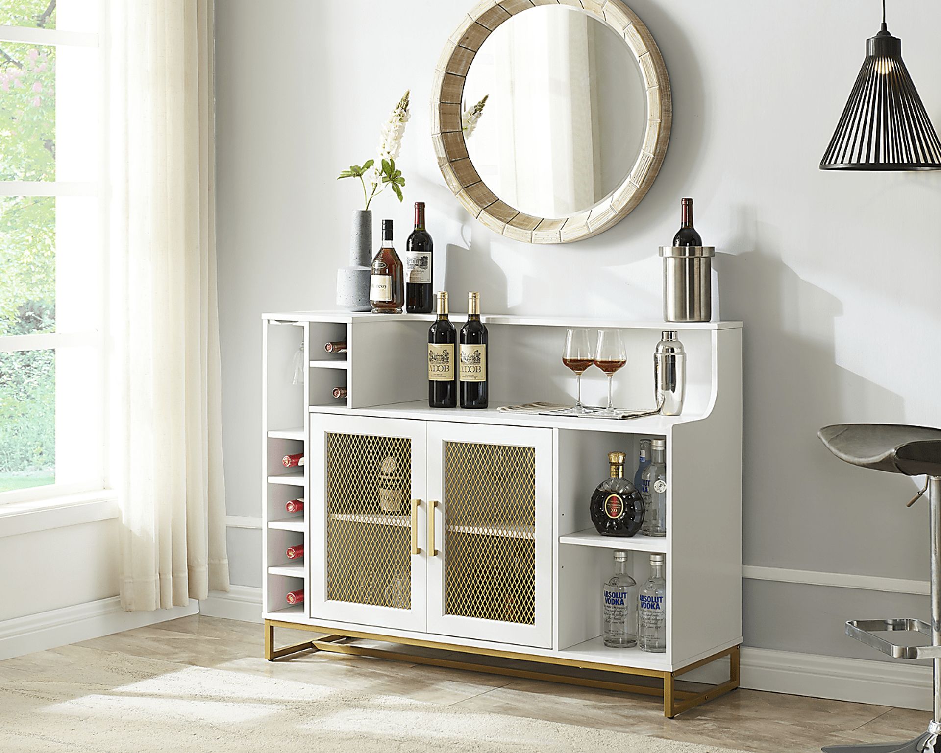 Aultwoods White Server - Image 2