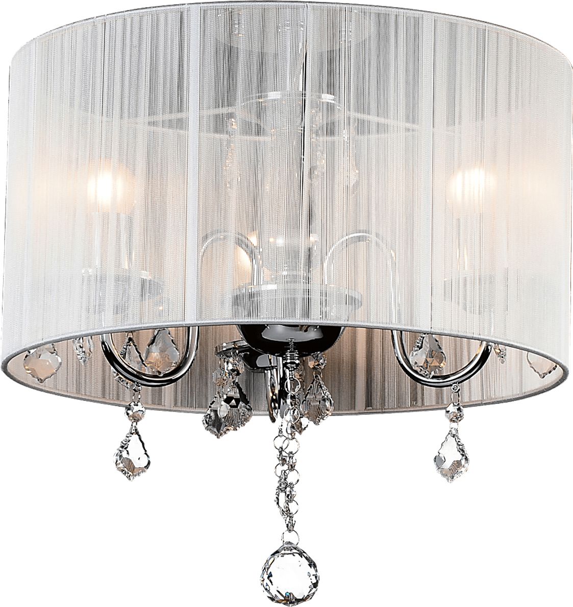 Aura Circle Clear Chandelier