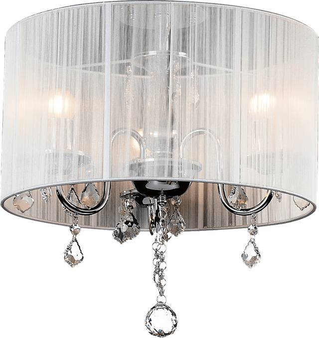 Aura Circle Clear Chandelier - Thumbnail - Image 1