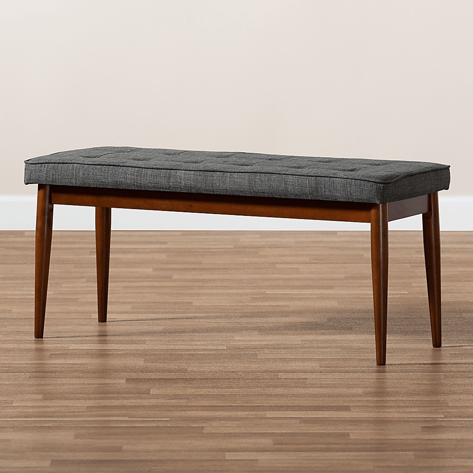 Aurabank Dark Gray Dining Bench - Image 2