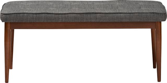 Aurabank Dark Gray Dining Bench - Thumbnail - Image 4