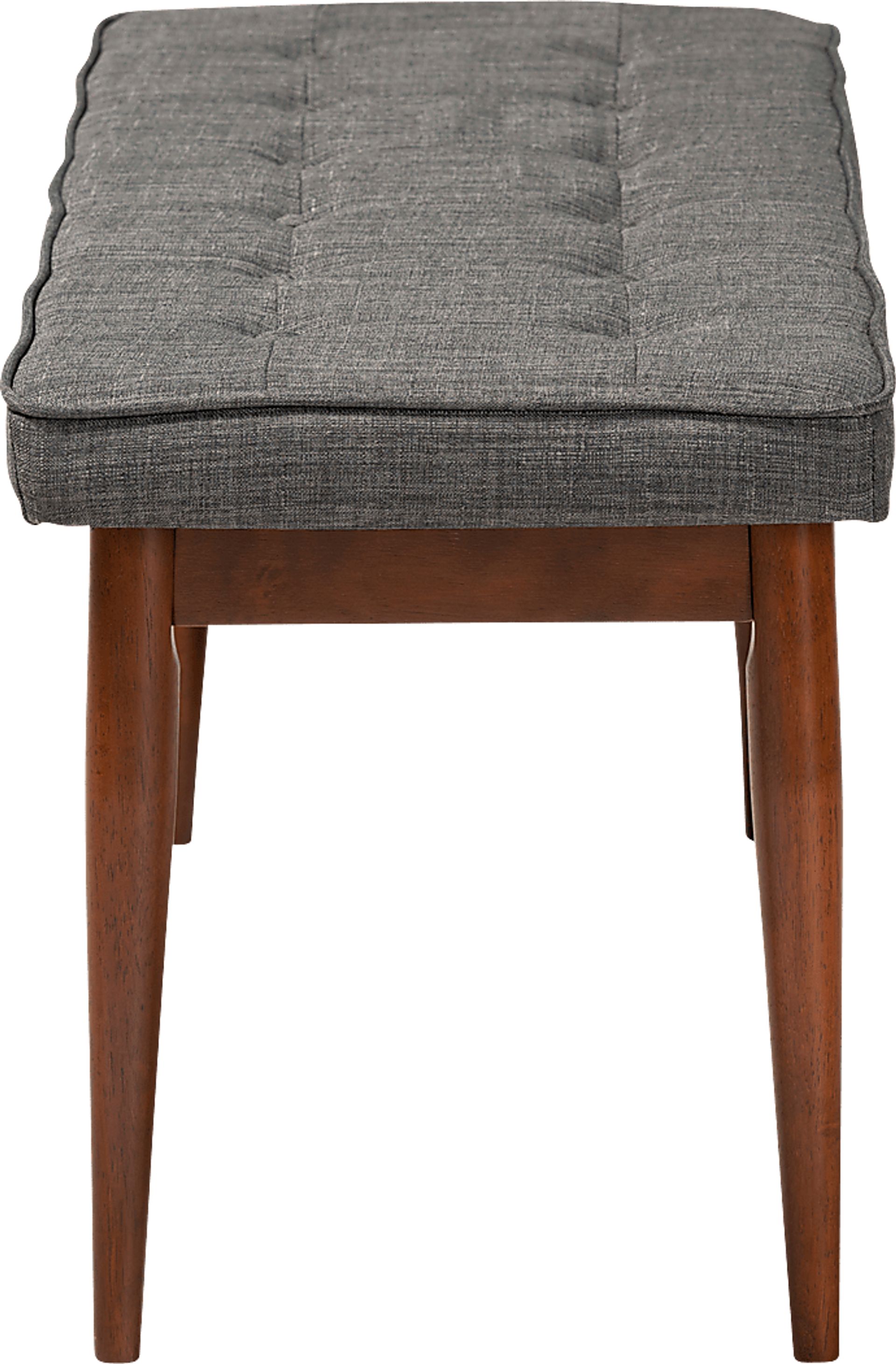 Aurabank Dark Gray Dining Bench - Image 5