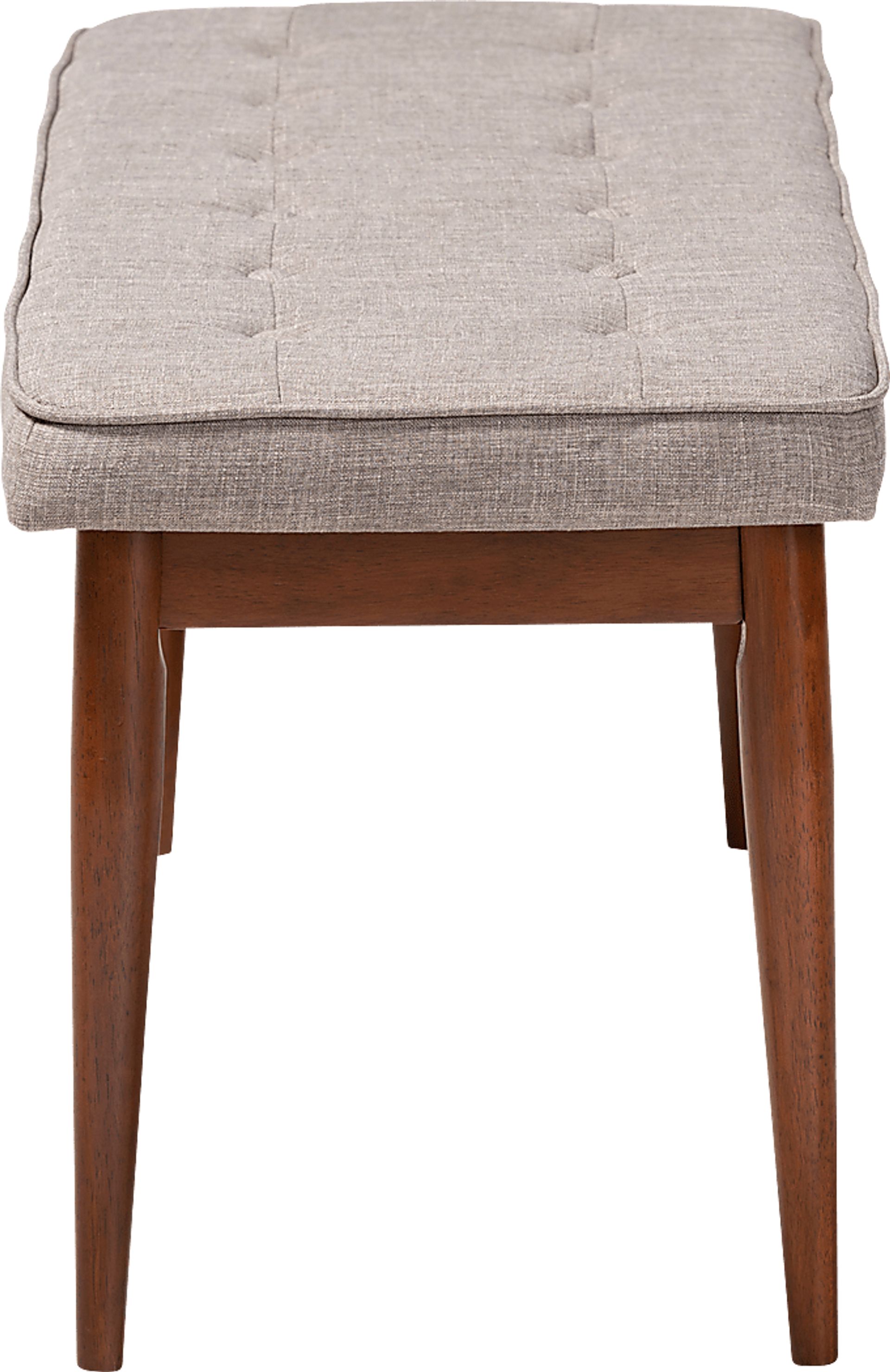 Aurabank Light Gray Dining Bench - Image 5