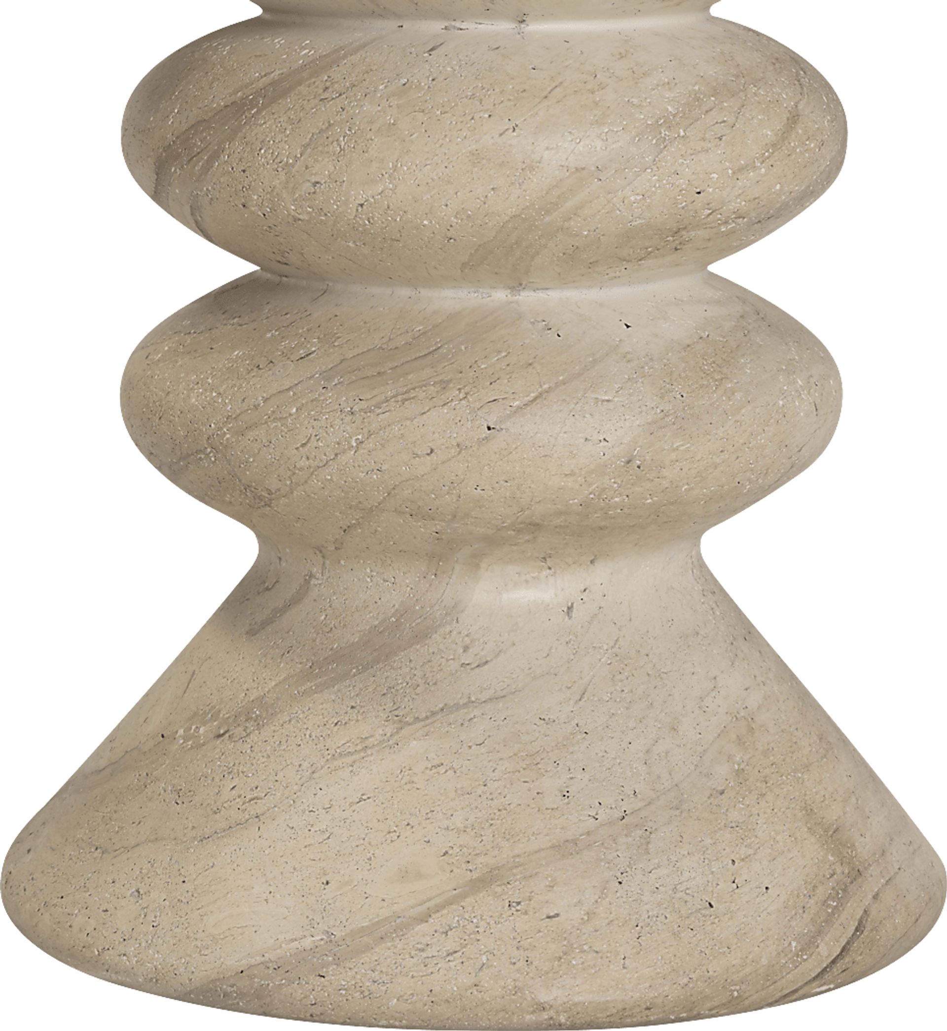 Aurabridge Outdoor Tan Side Table - Image 5