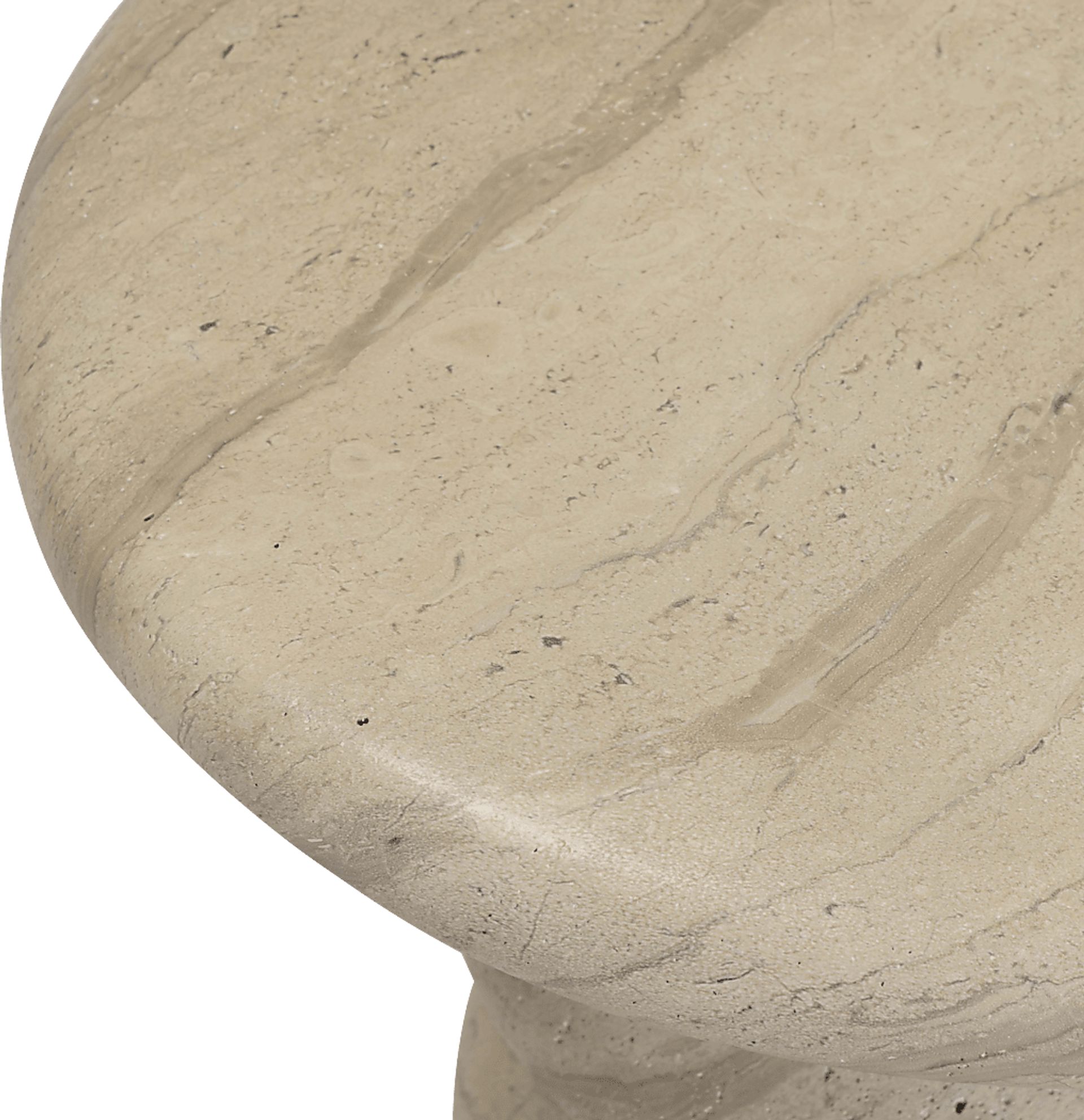 Aurabridge Outdoor Tan Side Table - Image 6