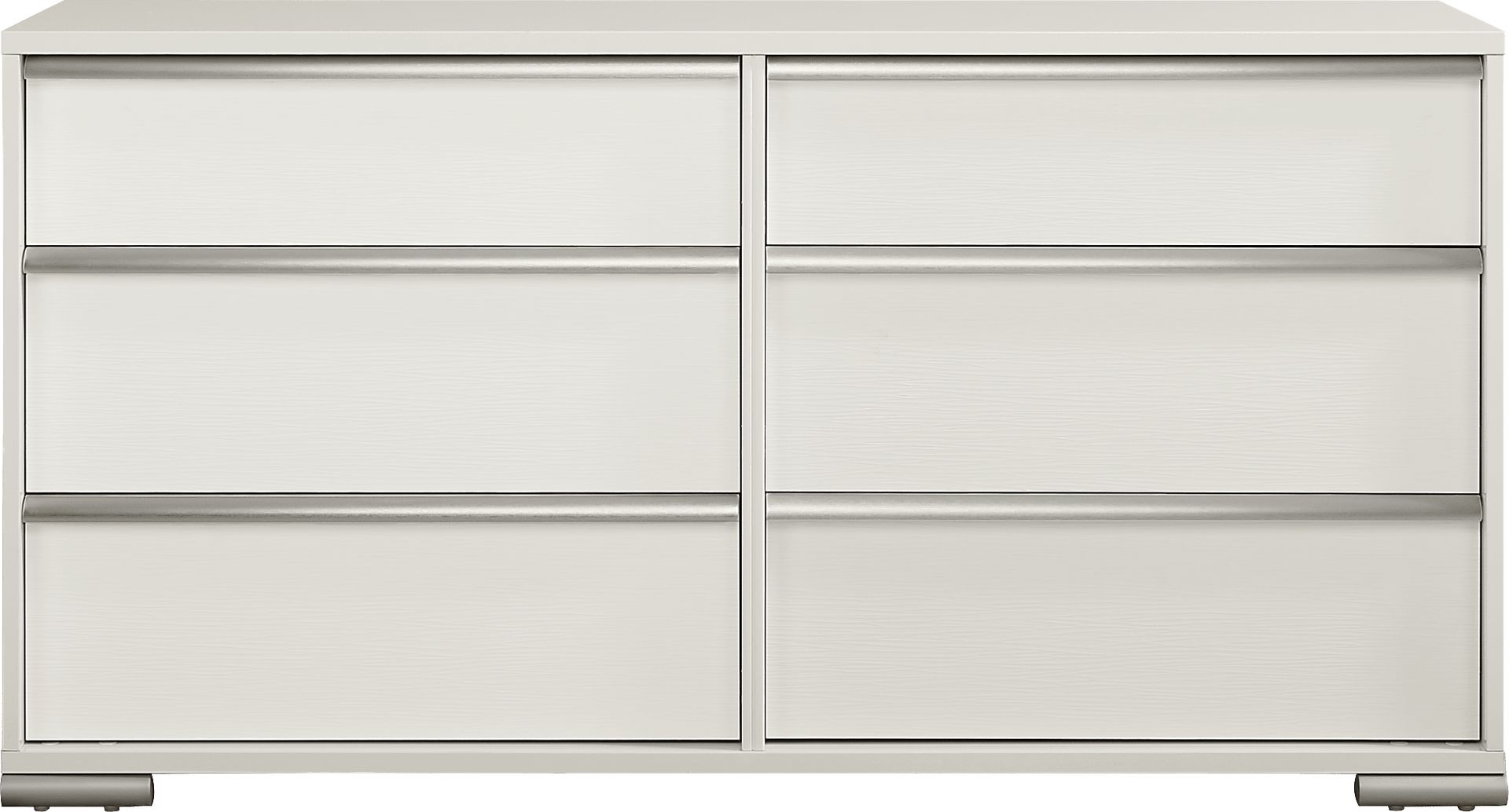 Auralight White 7 Pc King Panel Bedroom - Image 9