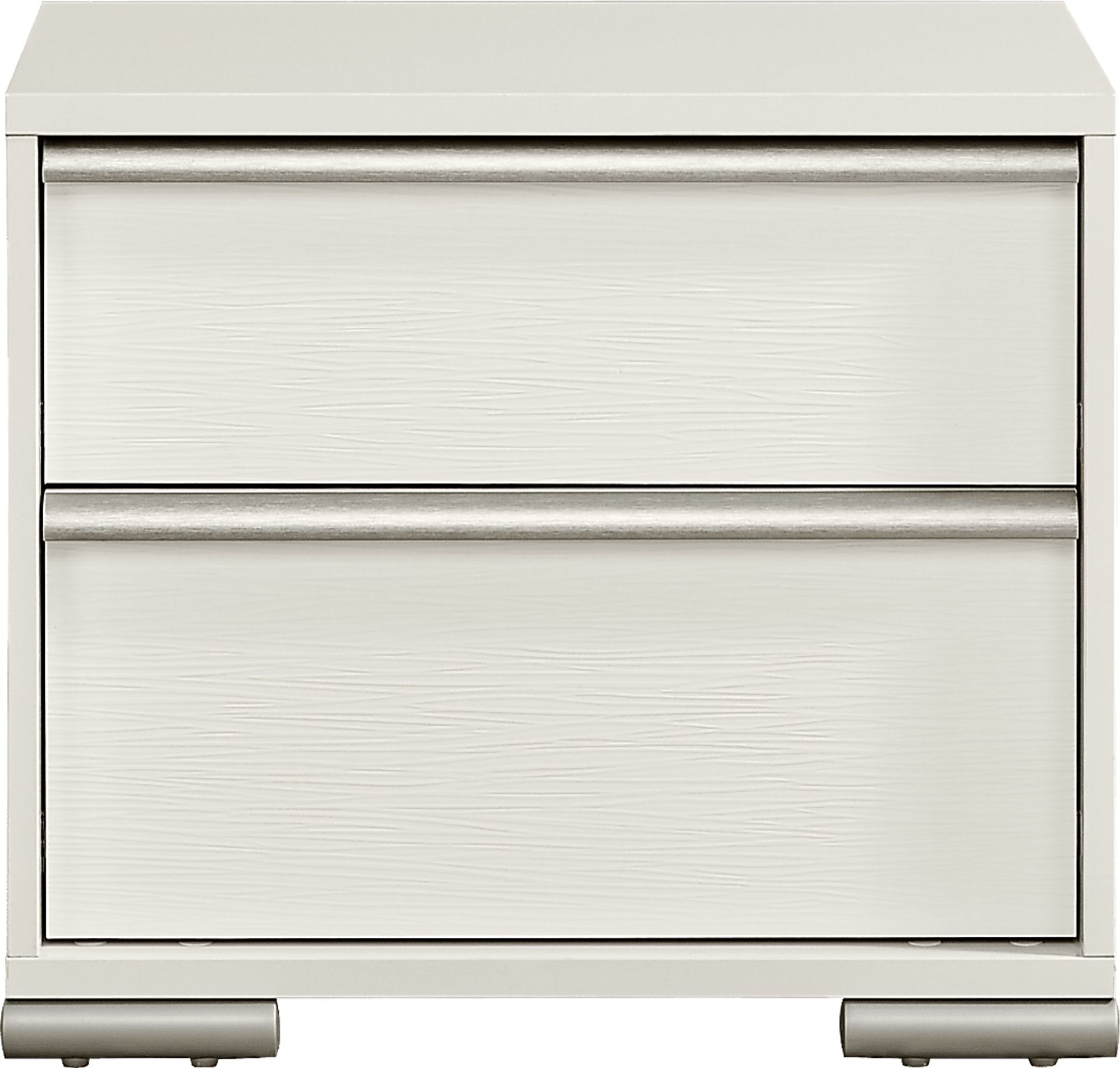 Auralight White 7 Pc King Panel Bedroom - Image 14