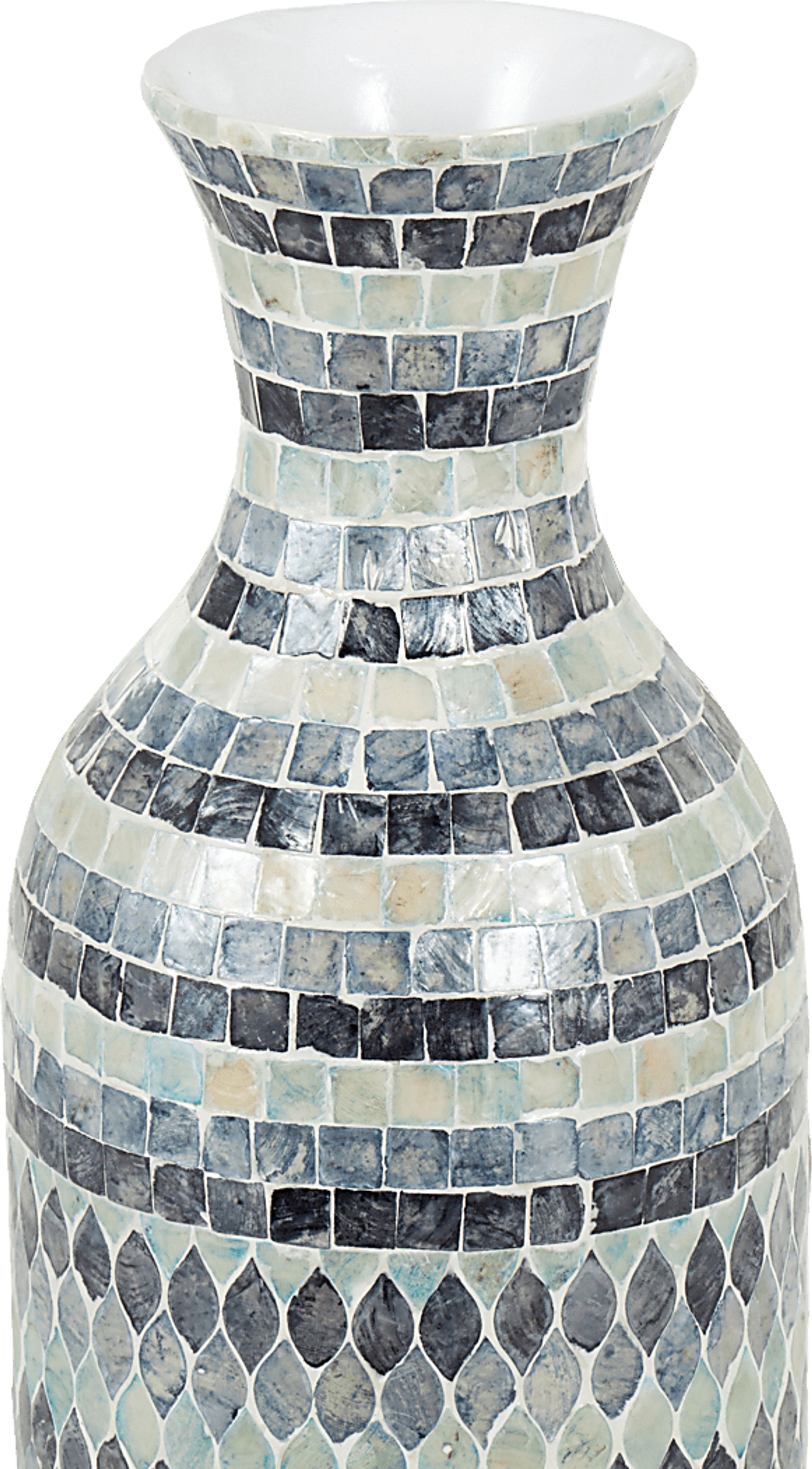 Aurapaw Blue Vase 8" x 8" x 26" - Image 3
