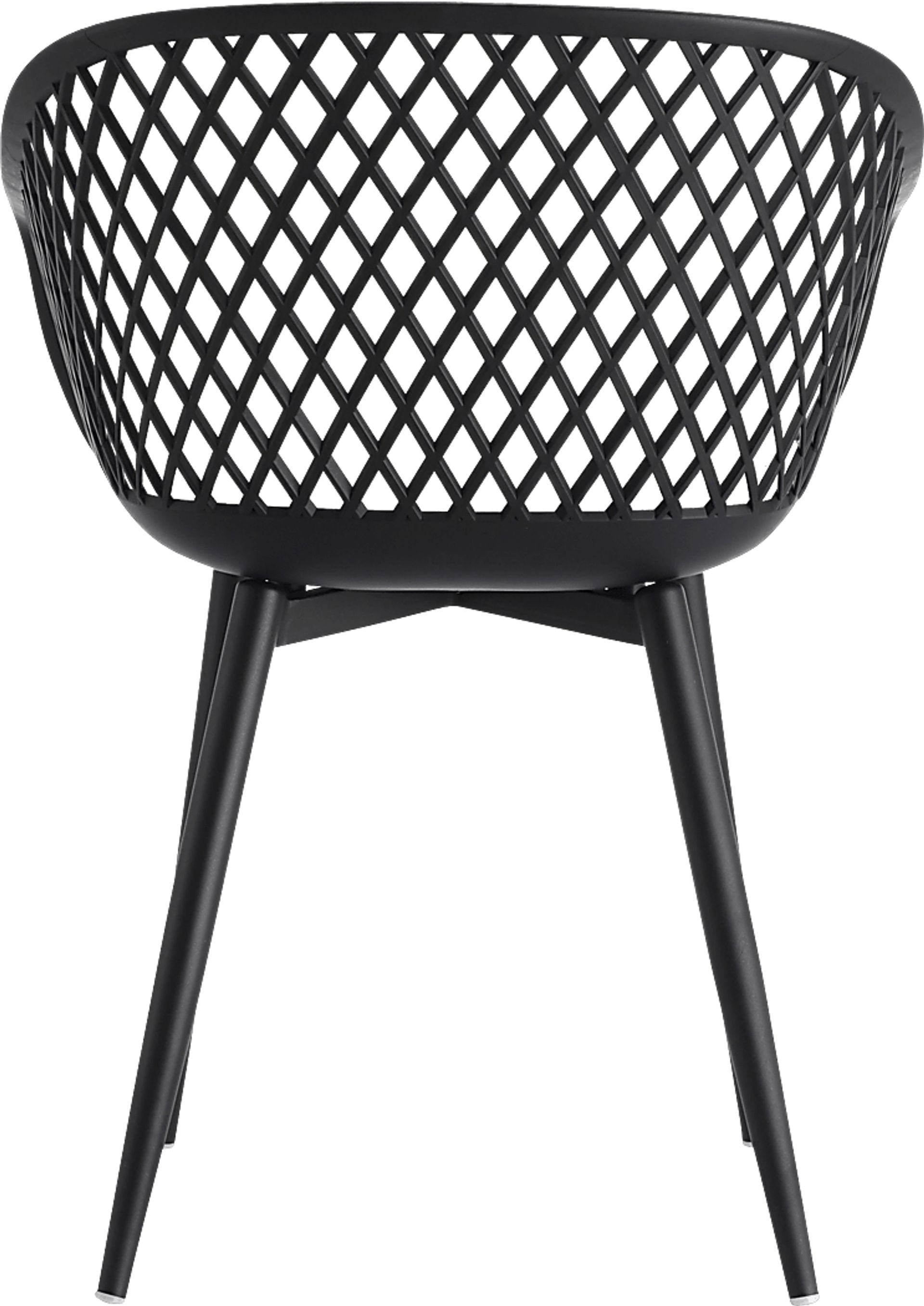 Auraria Black Outdoor Arm Chair, Set of 2 - Image 3
