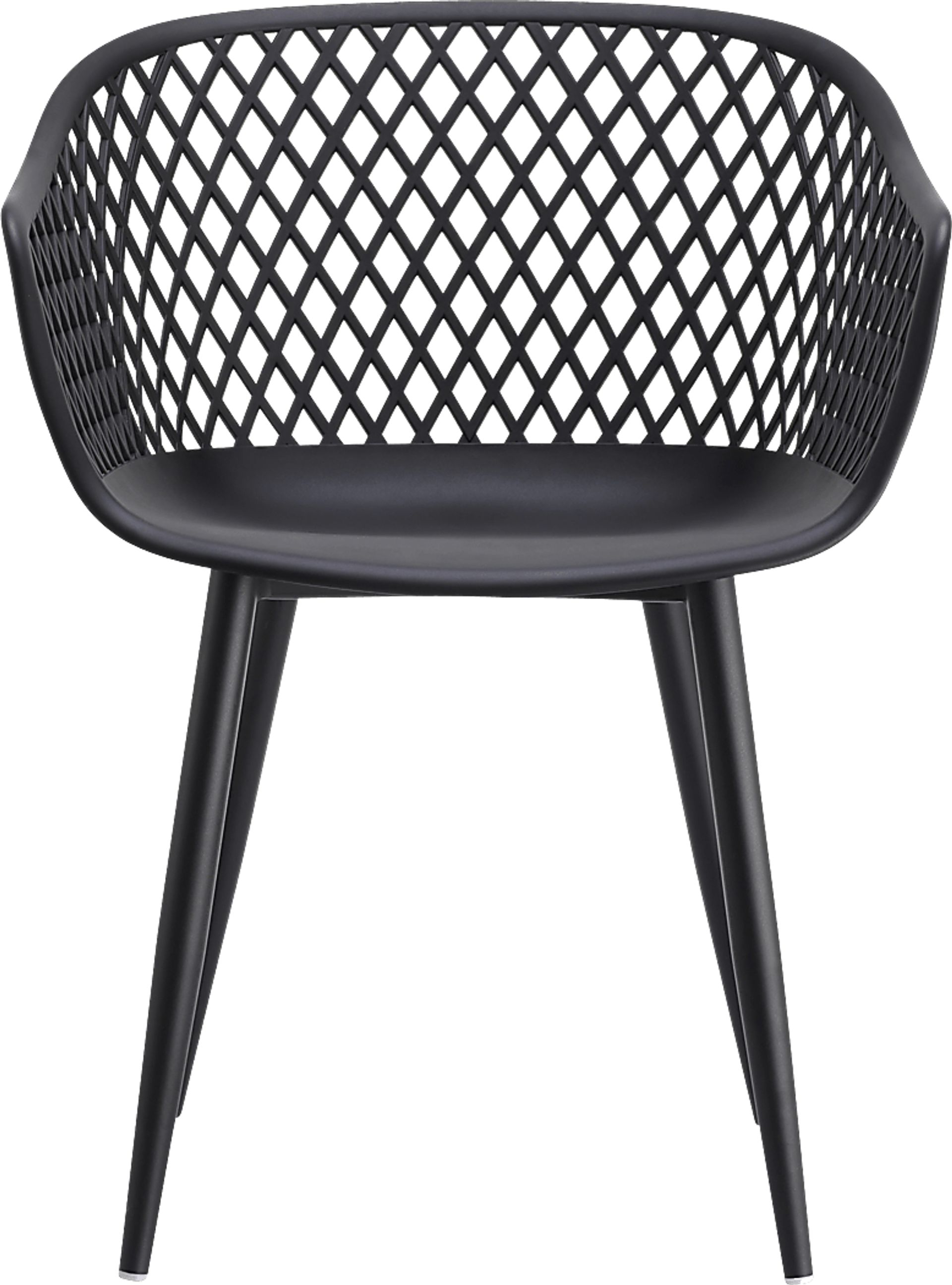 Auraria Black Outdoor Arm Chair, Set of 2 - Image 5