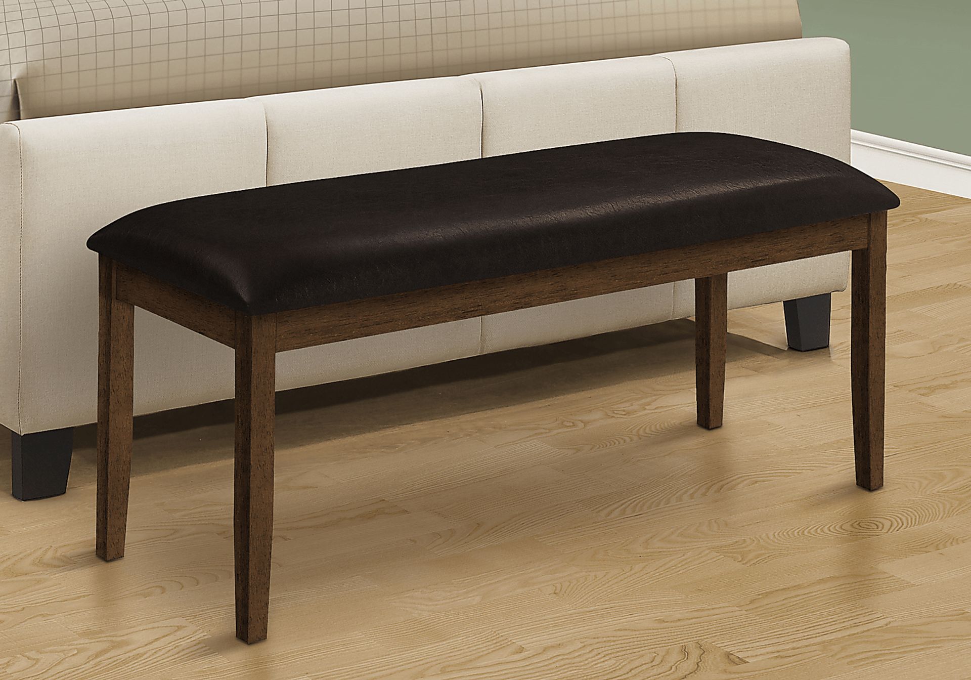 Aurastar Brown Dining Bench - Image 3