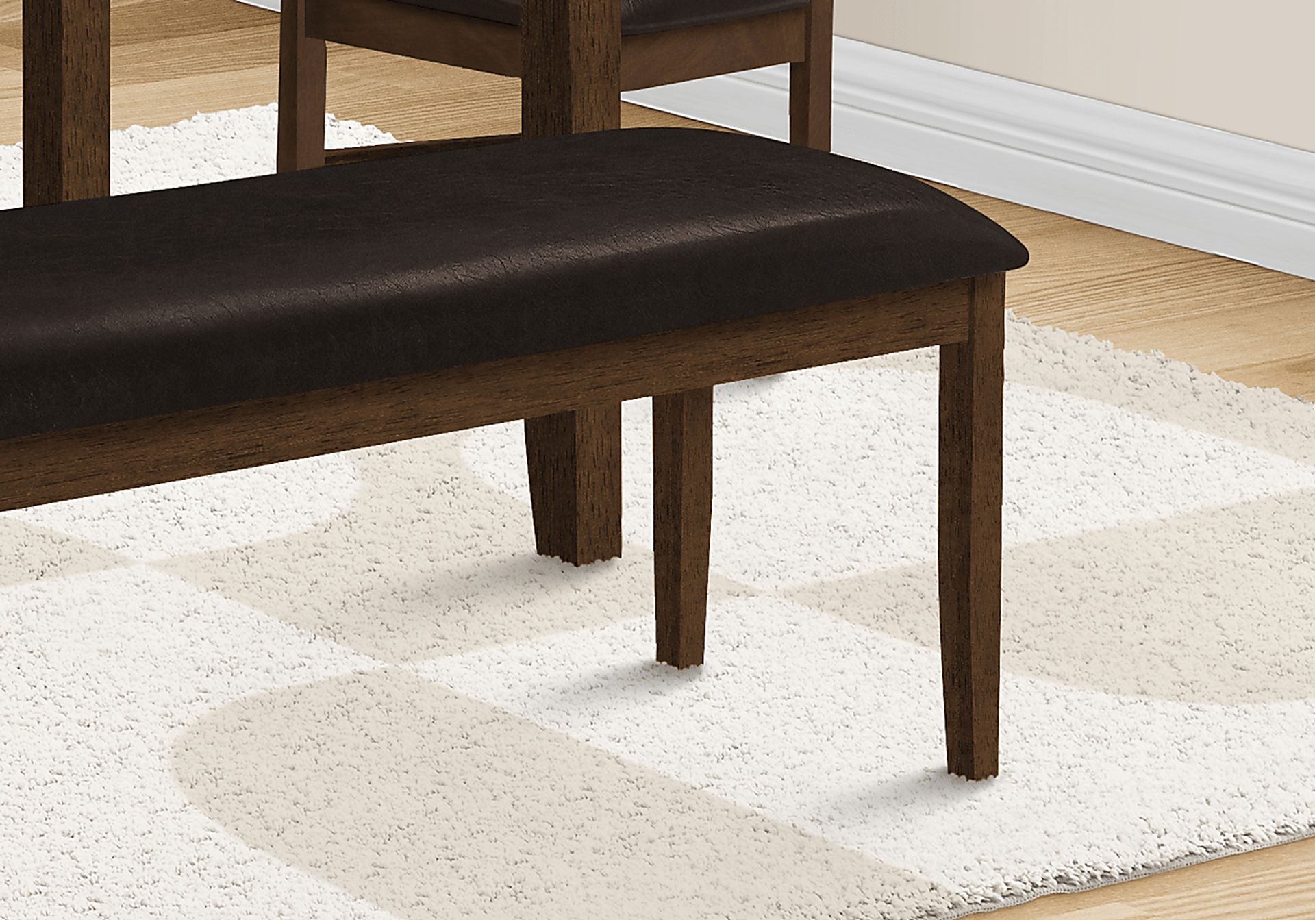 Aurastar Brown Dining Bench - Image 4