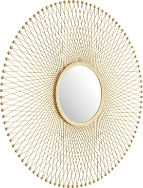 Aurele Gold Mirror