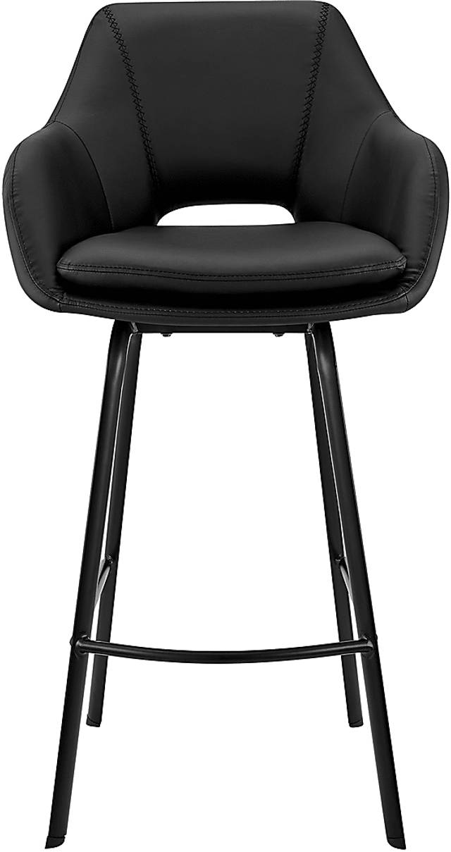 Aurenna I Black Counter Height Stool - Thumbnail - Image 5