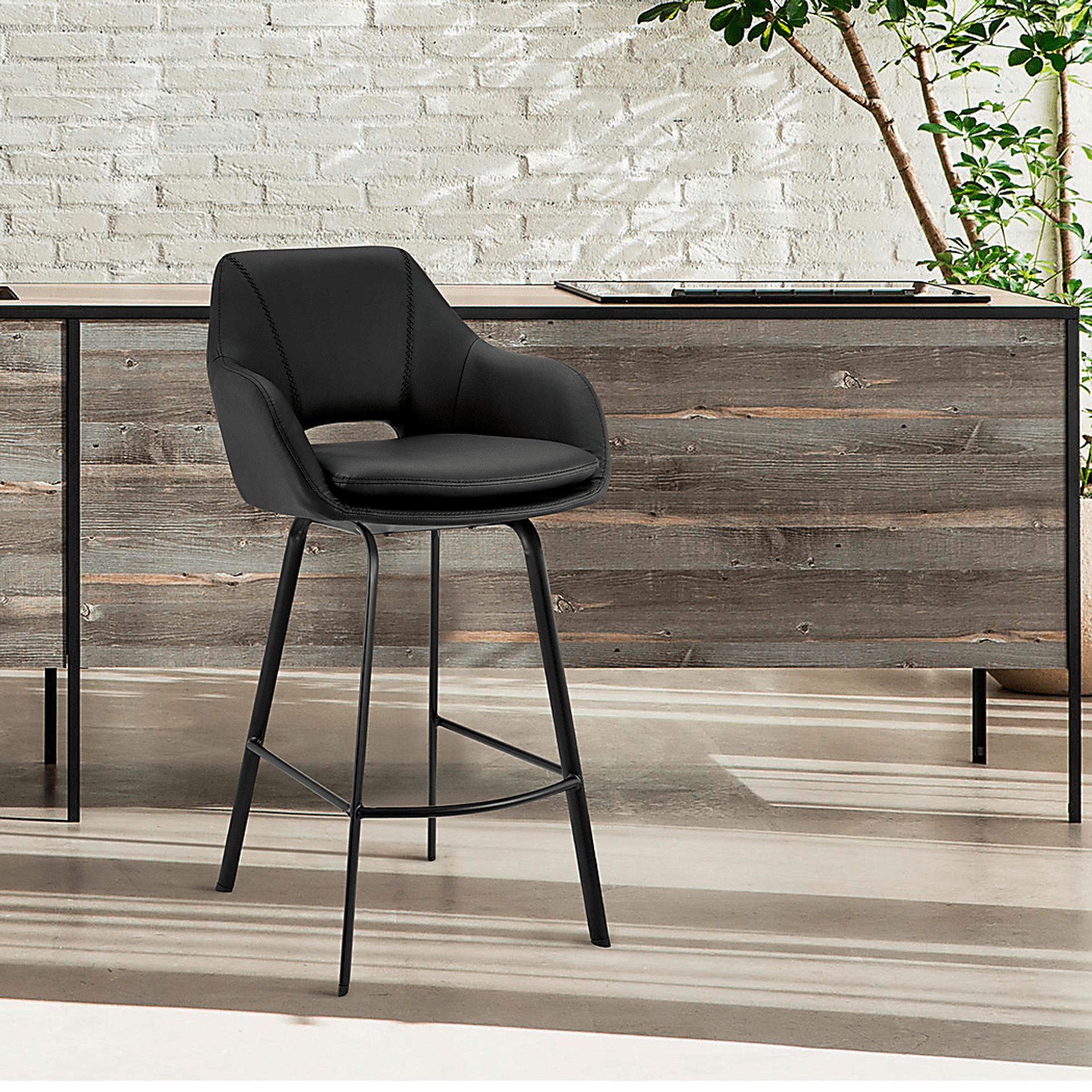 Aurenna I Black Counter Height Stool - Image 8