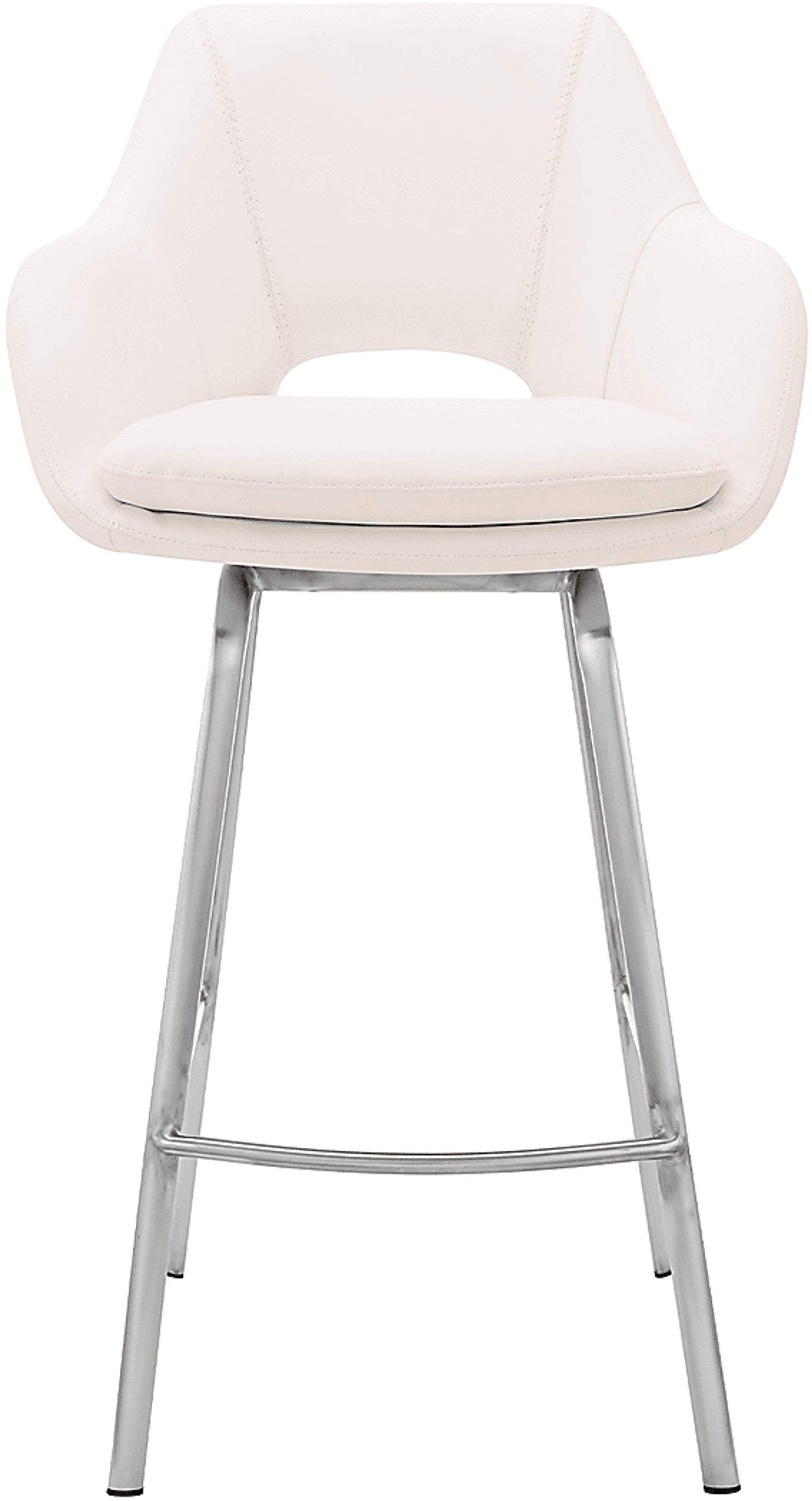 Aurenna II White Counter Height Stool - Image 2
