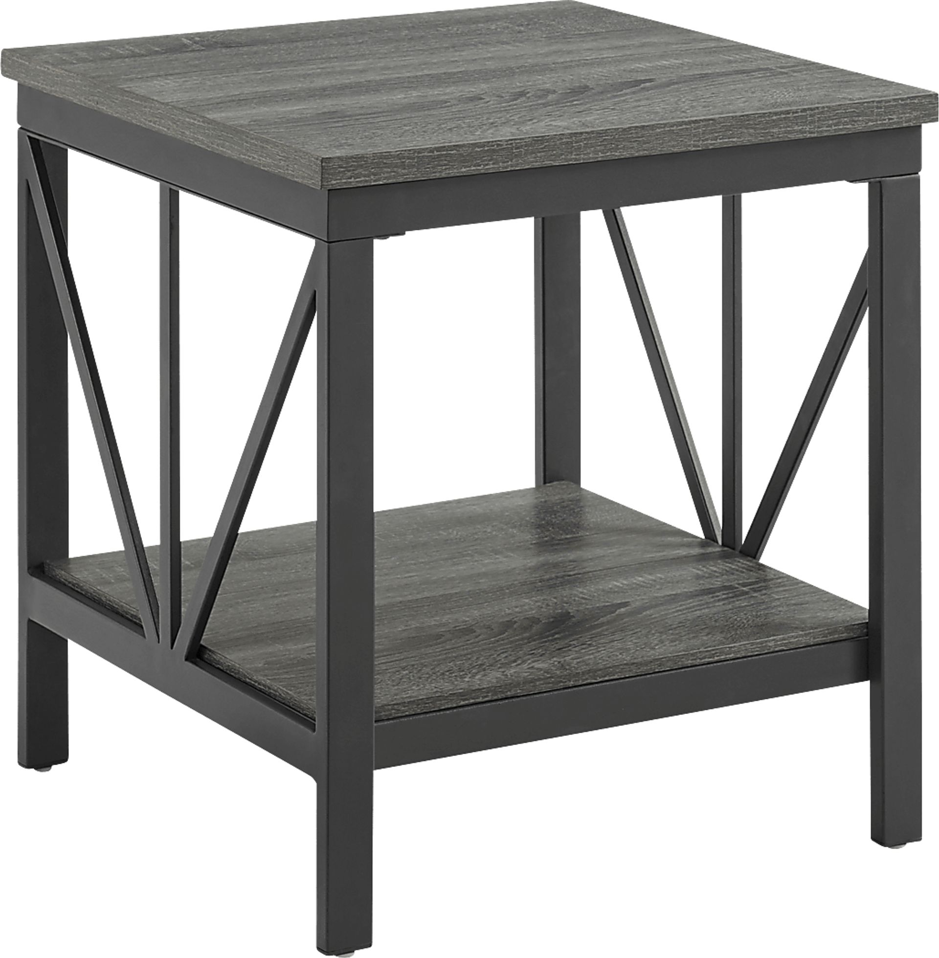 Aurera Gray End Table - Image 1