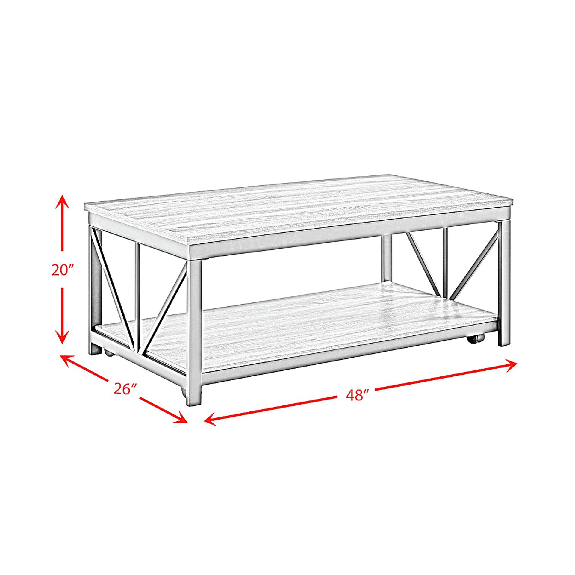 Aurera Gray Lift-Top Cocktail Table - Image 10