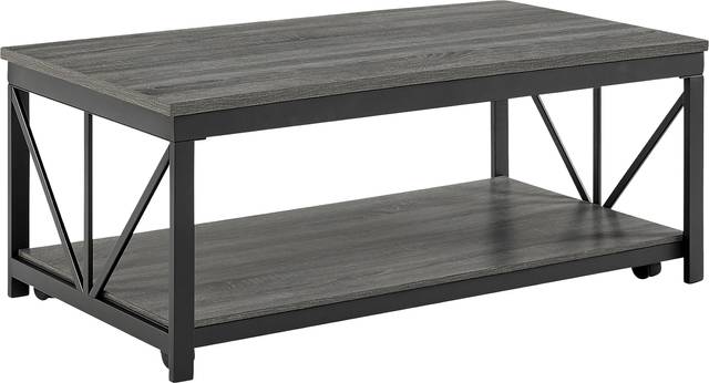 Aurera Gray Lift-Top Cocktail Table - Thumbnail - Image 1