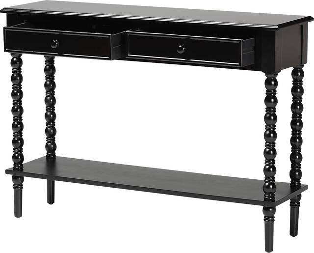 Aurich Black Sofa Table - Thumbnail - Image 5