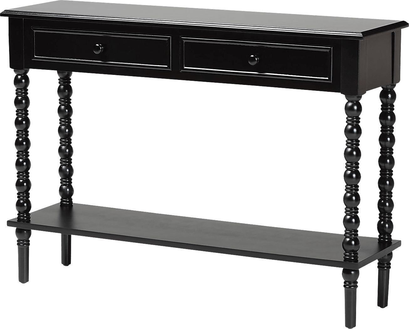 Aurich Black Sofa Table