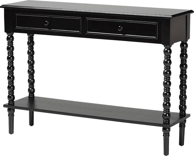 Aurich Black Sofa Table - Thumbnail - Image 1
