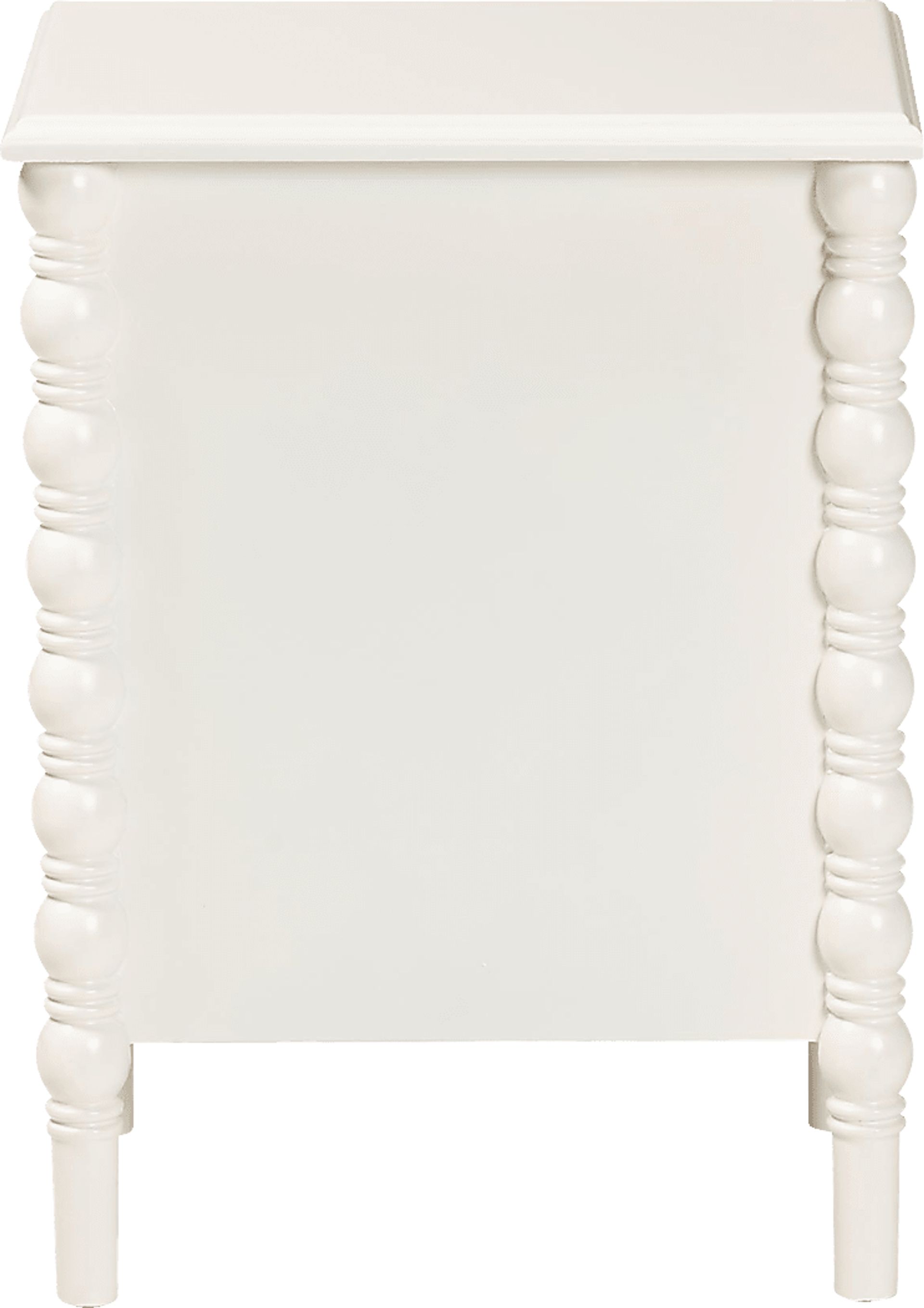 Aurich White 2-Drawer End Table - Image 6