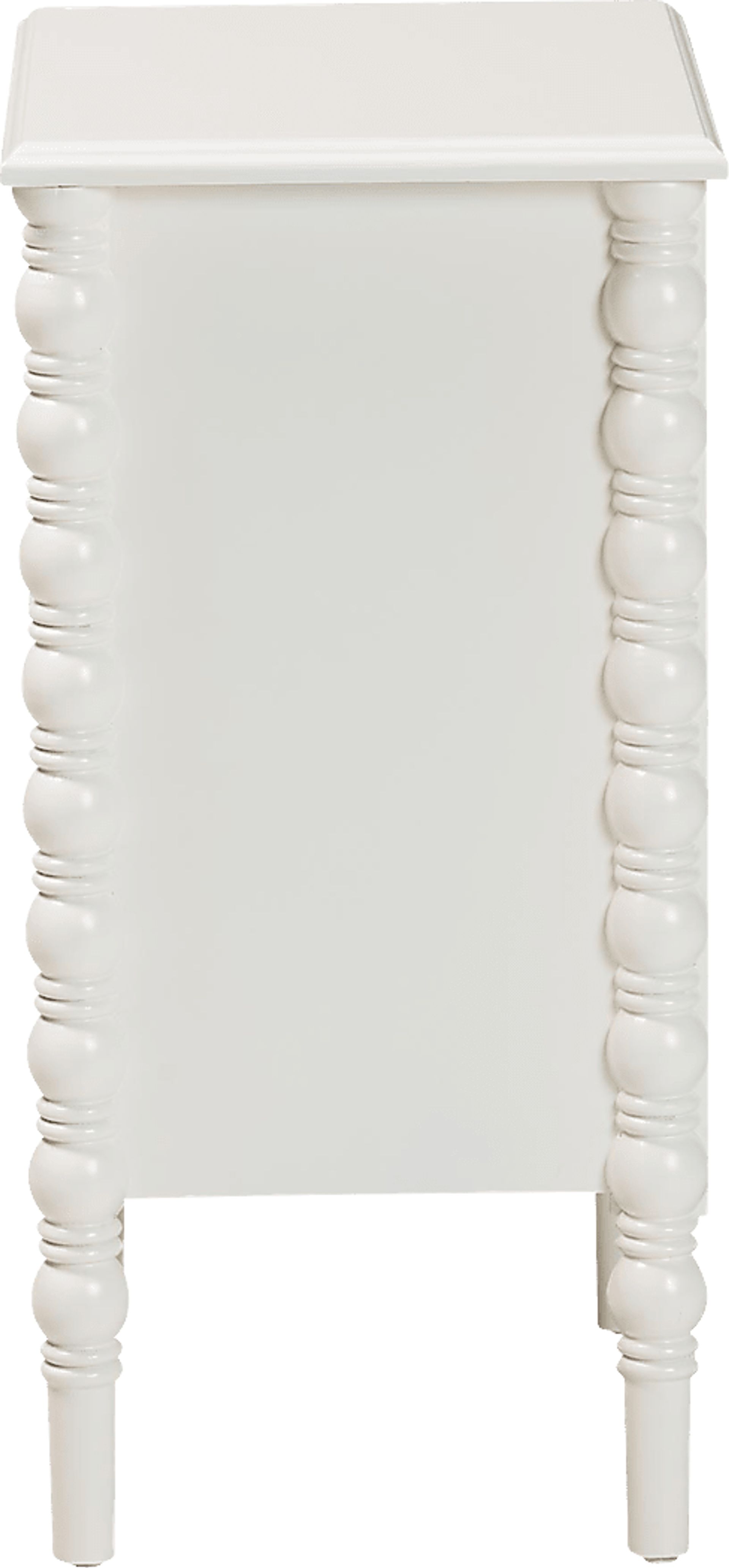 Aurich White 3-Drawer End Table - Image 7