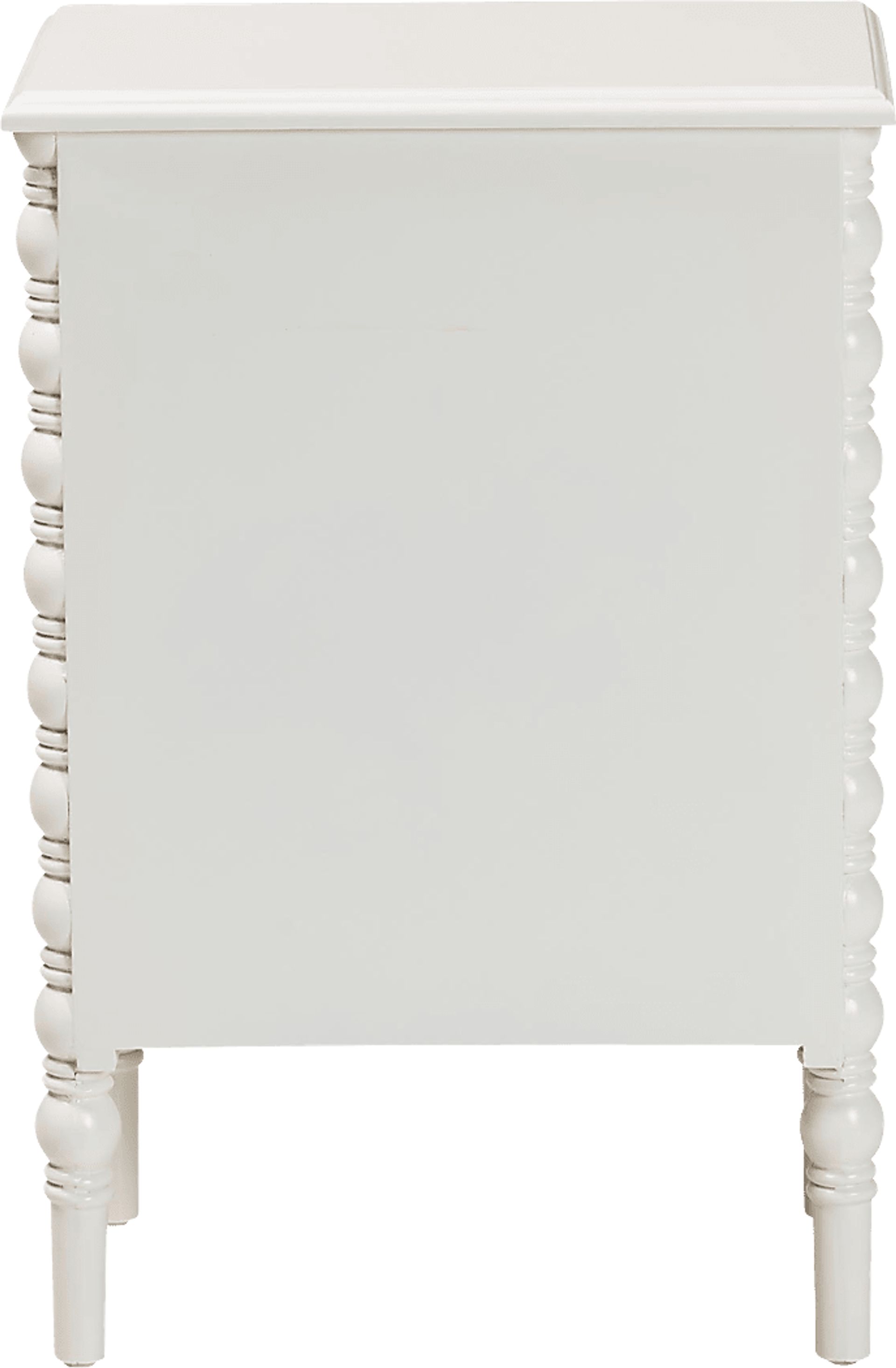 Aurich White 3-Drawer End Table - Image 8