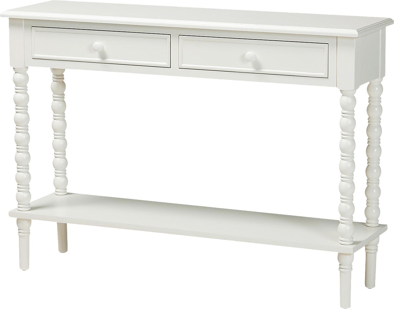 Aurich White Sofa Table
