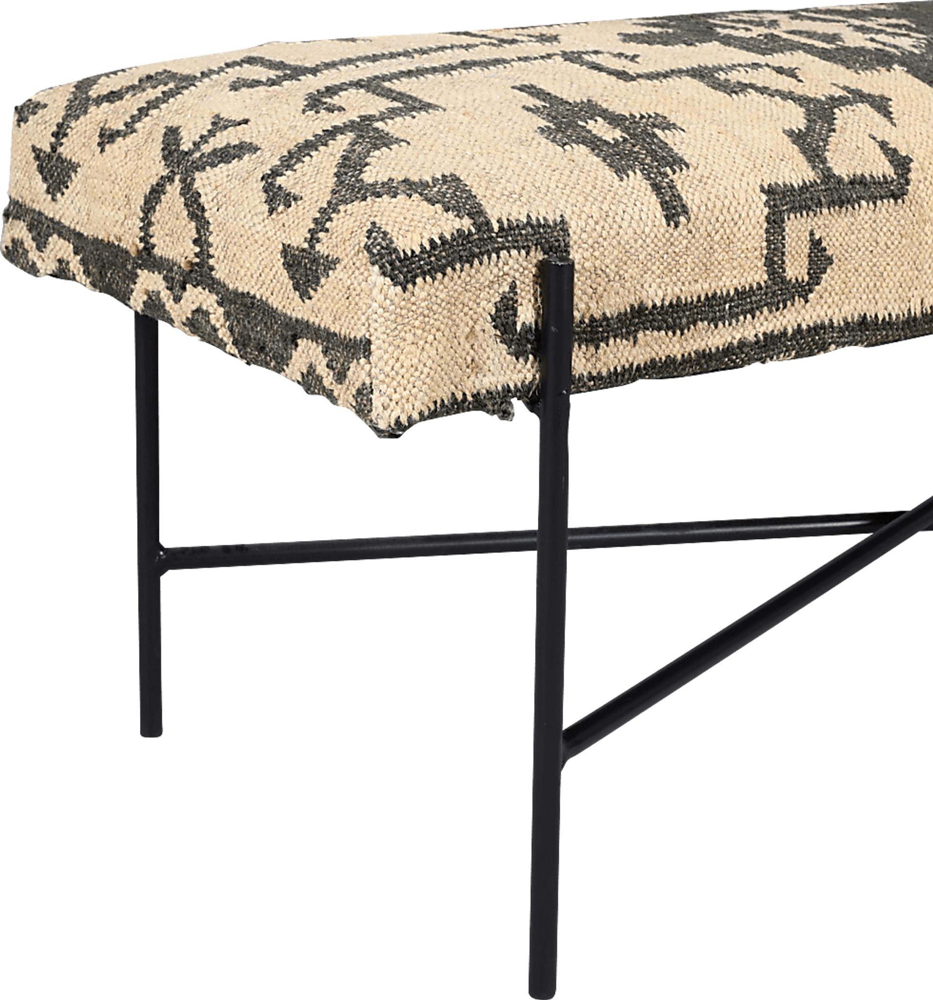 Aurico Tan Bench - Image 8