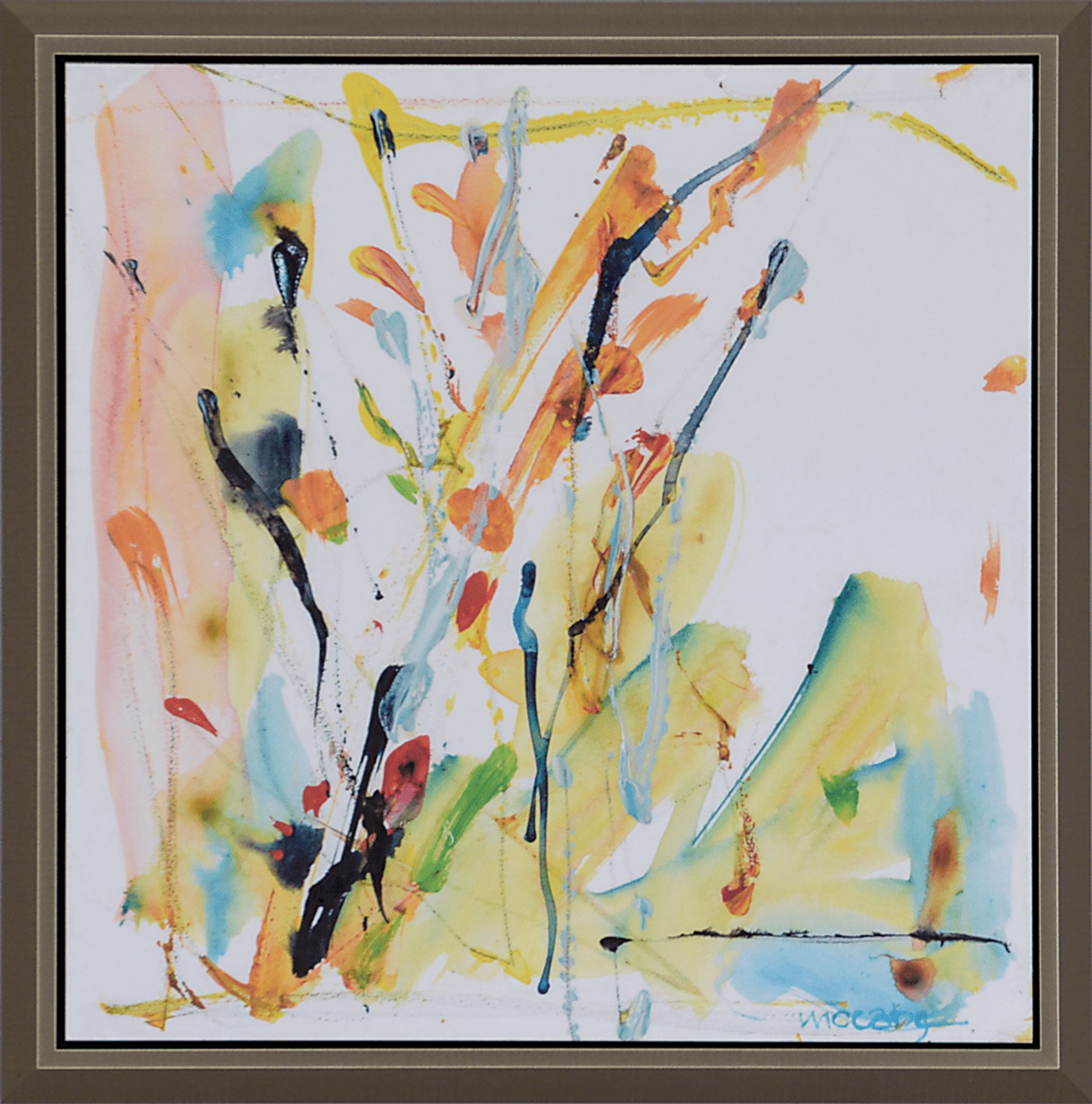 Auriel I Yellow Artwork - Image 1