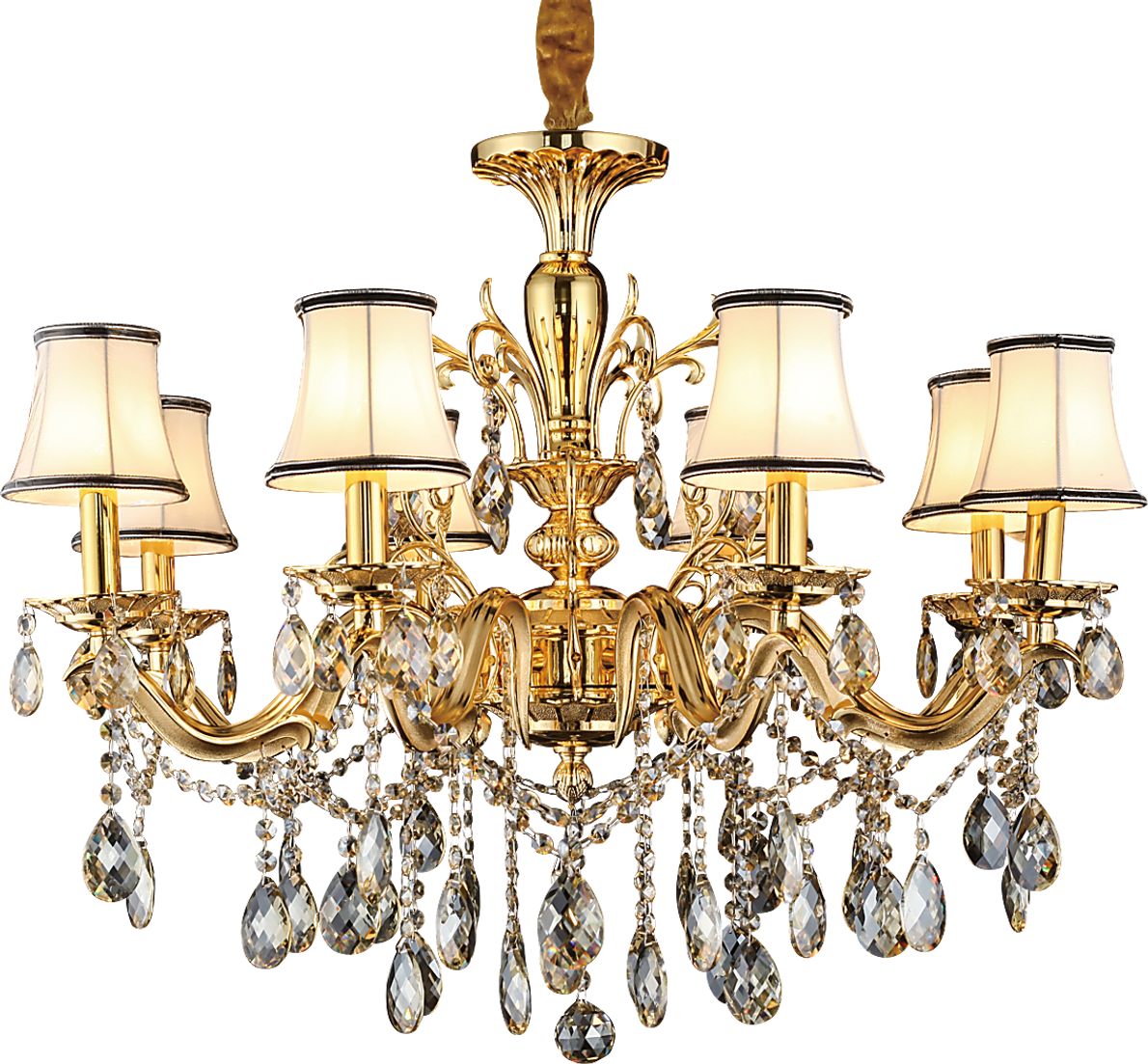 Auriga Gold Chandelier