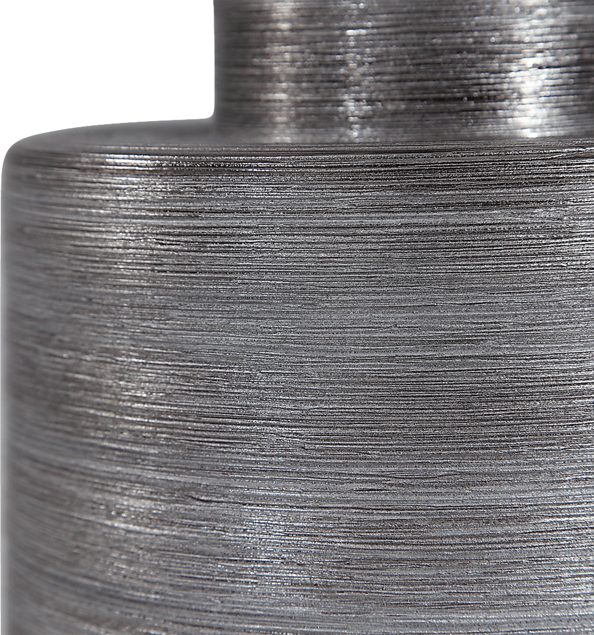 Aurora Circle Silver Lamp - Image 6