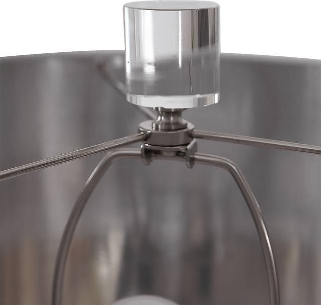 Aurora Circle Silver Lamp - Thumbnail - Image 7
