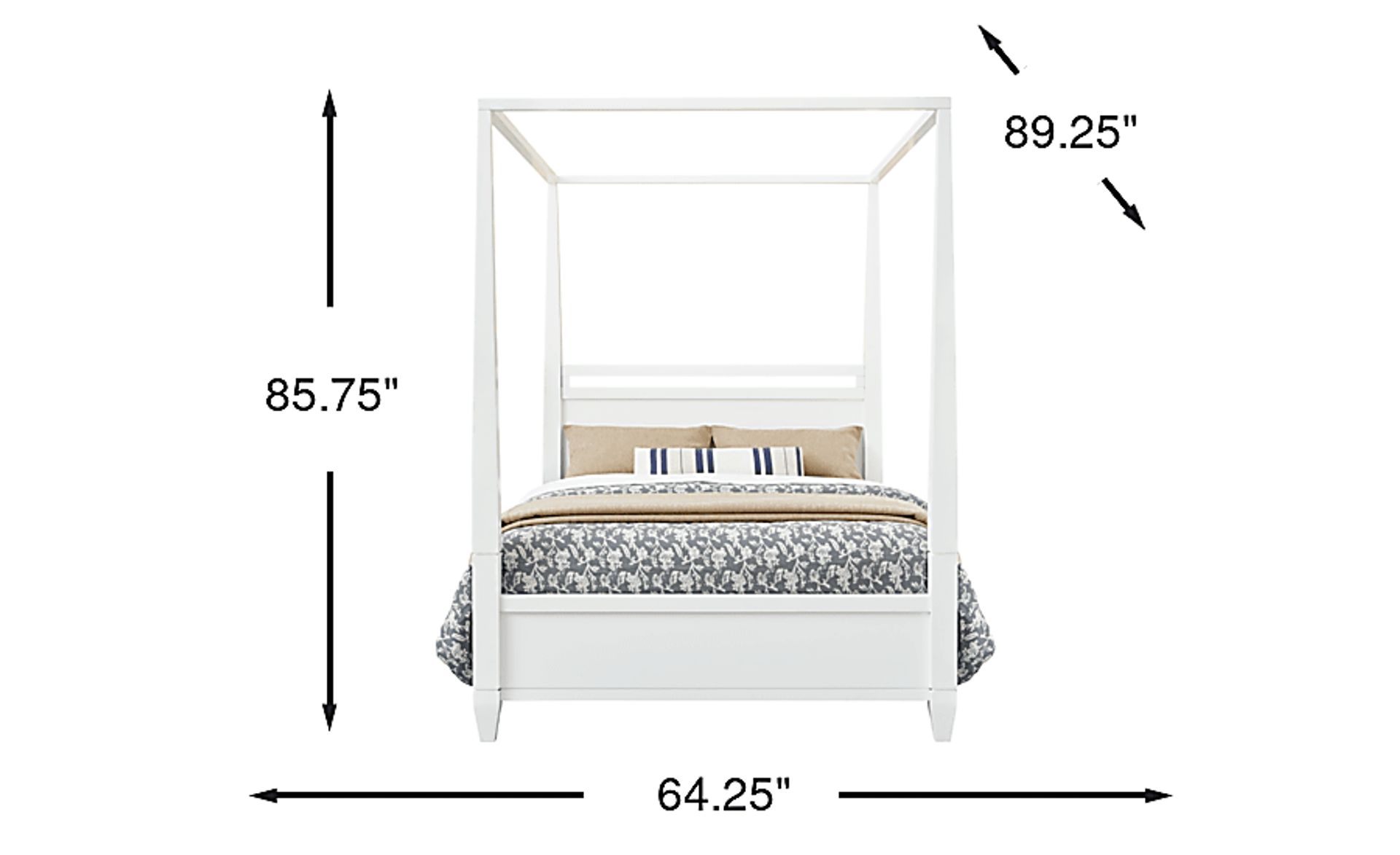 Dimension Image. Please refer to the Dimension Tab on this page for dimension details.