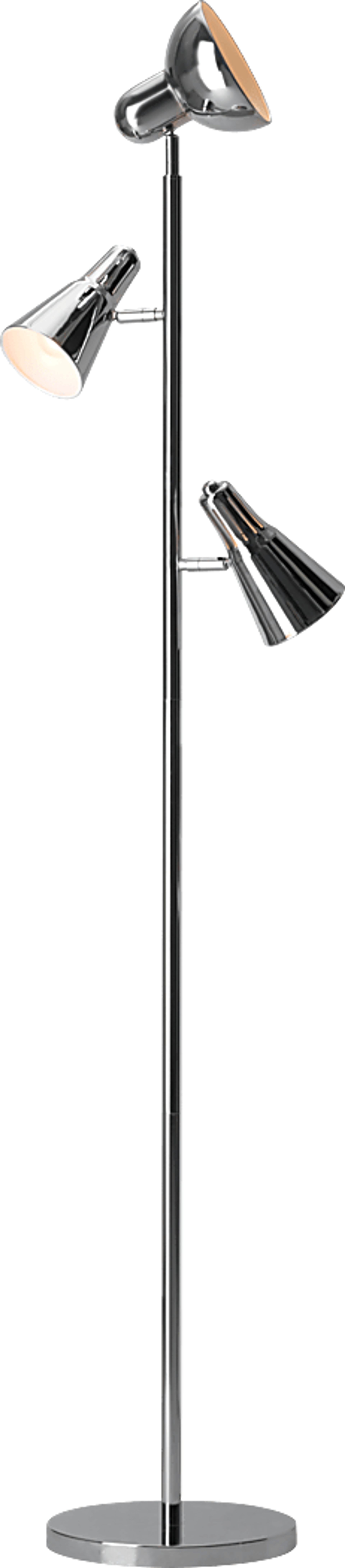 Austell Silver Floor Lamp - Image 1