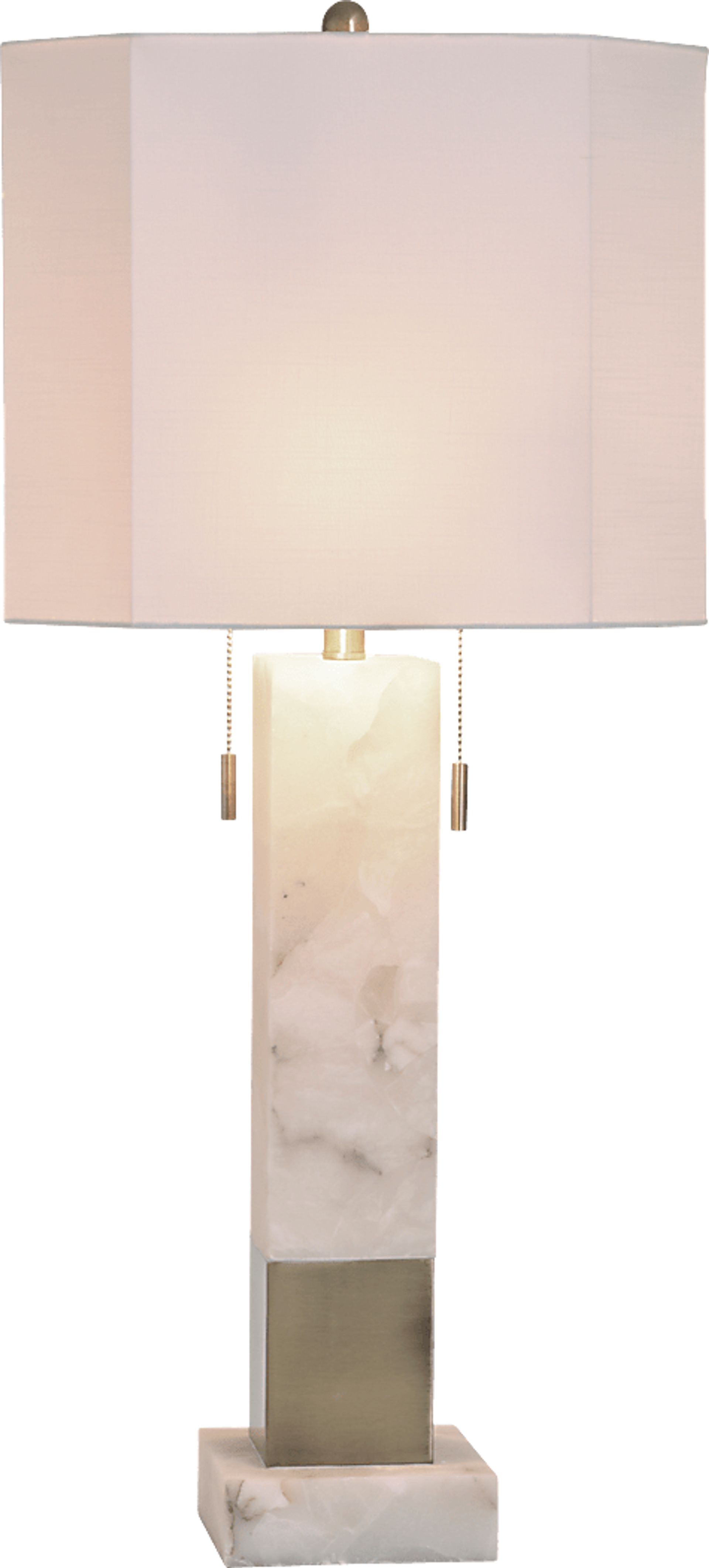 Austim White Table Lamp - Image 2