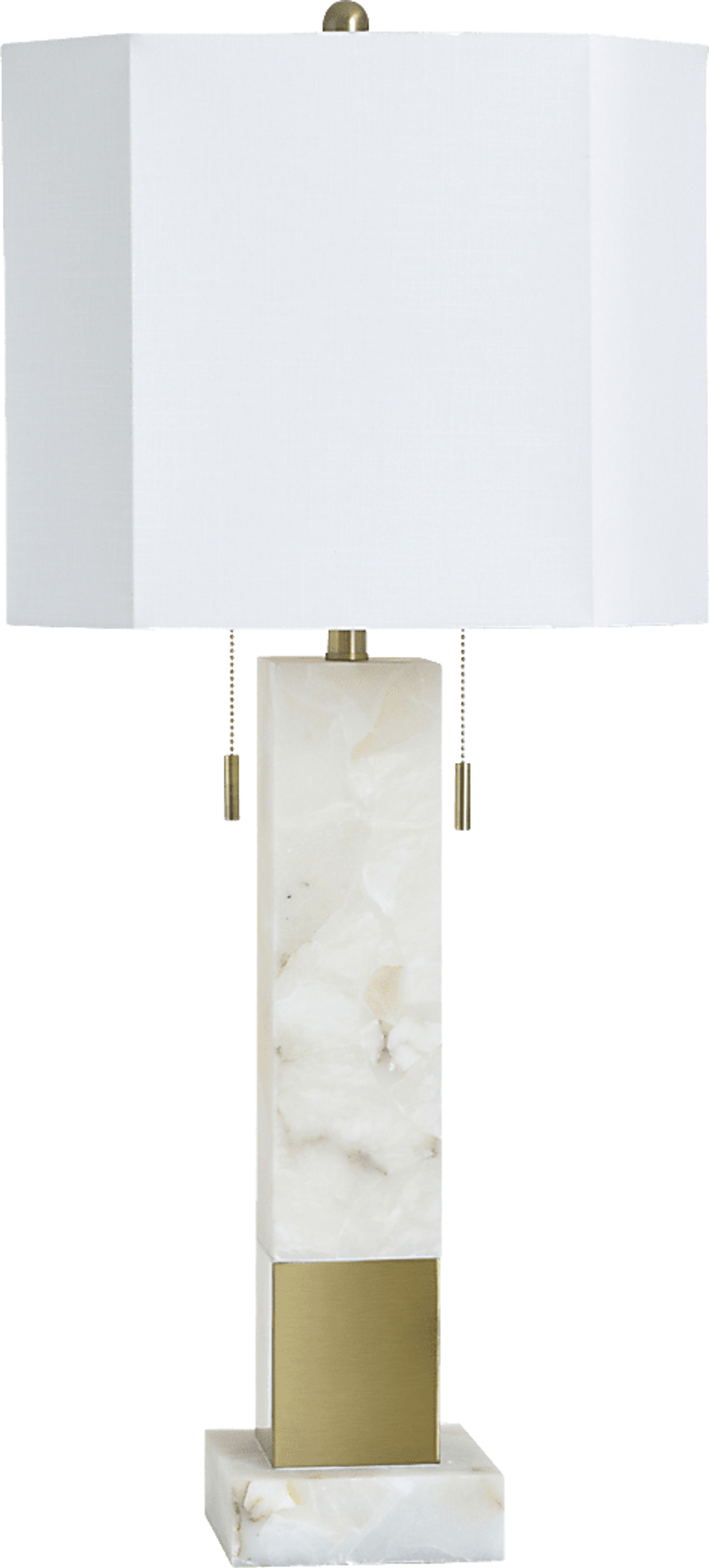 Austim White Table Lamp - Image 1