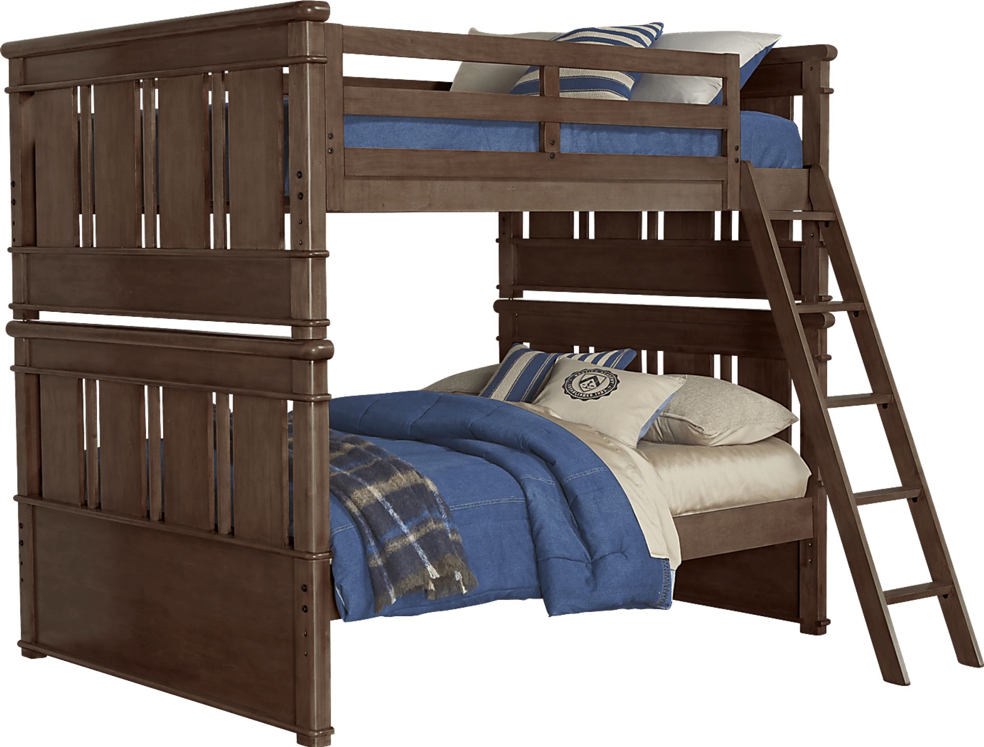 Austin Chocolate Twin/Twin Bunk Bed - Image 1