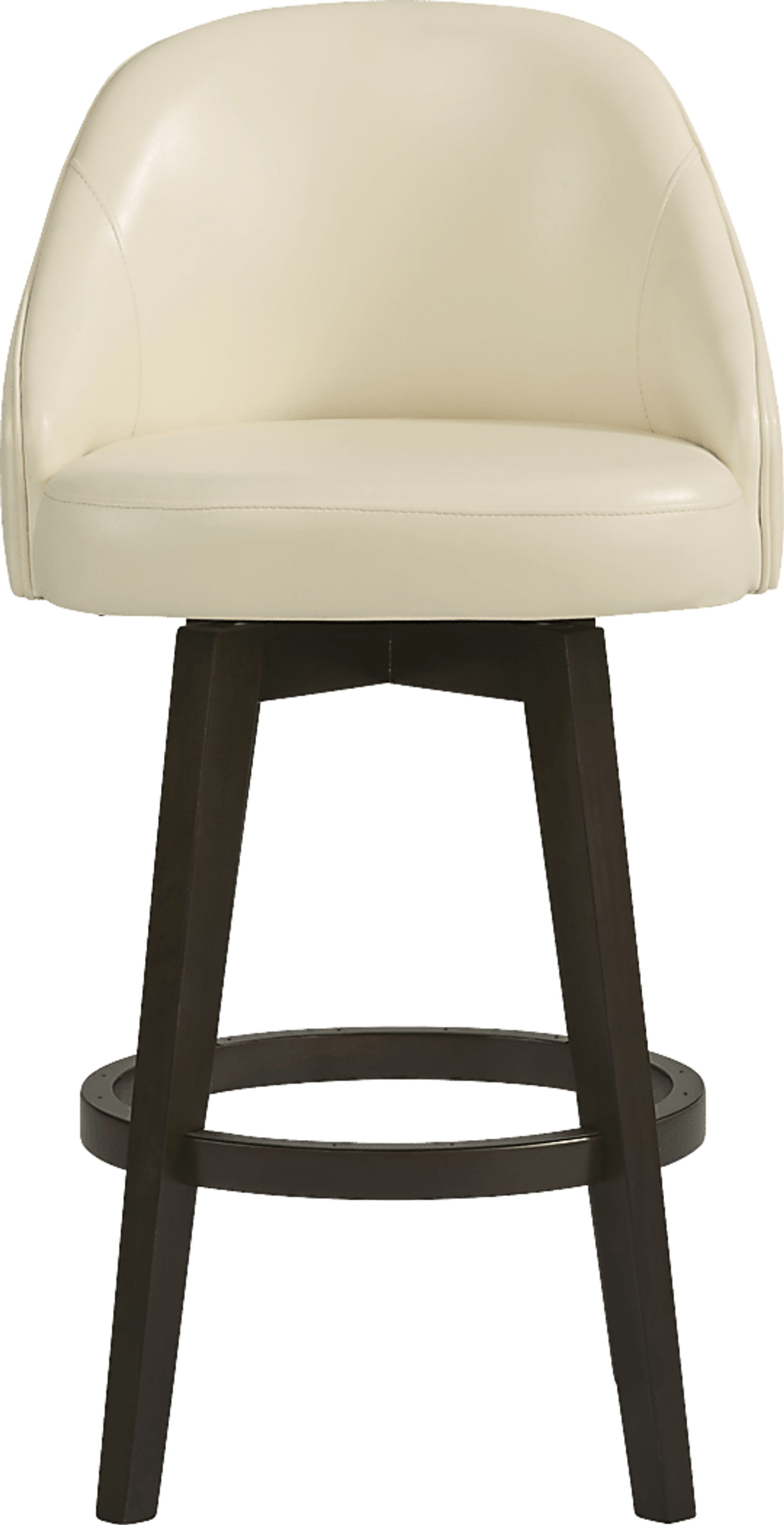 Austra Ivory Swivel Barstool - Image 2
