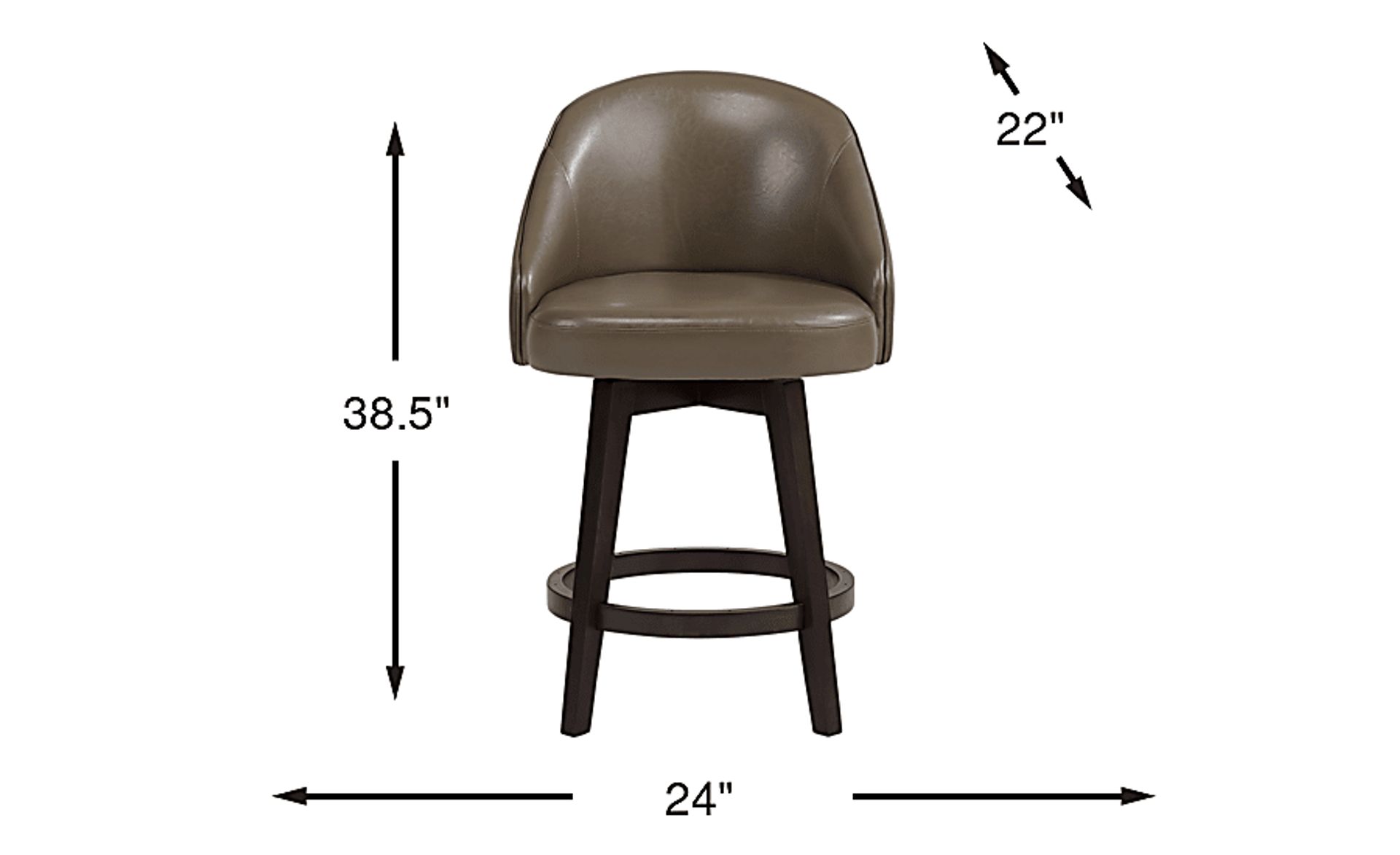 Dimension Image. Please refer to the Dimension Tab on this page for dimension details.